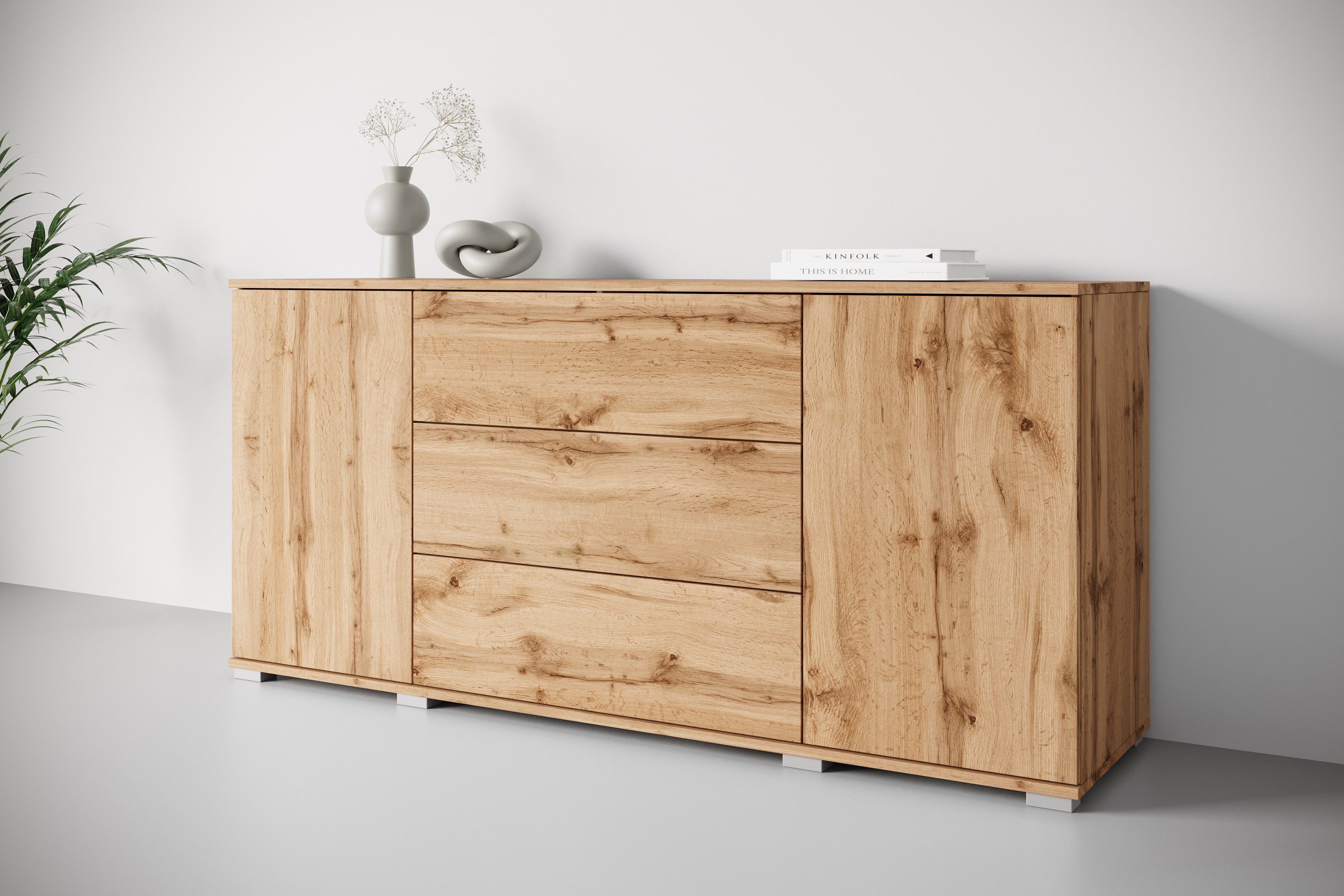 Sideboard Kenia, Kommode für das Schlafzimmer/Wohnzimmer