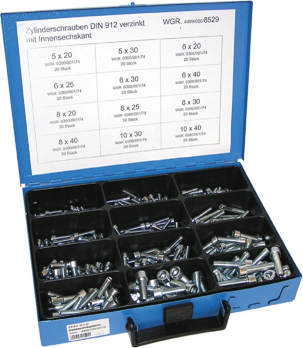 Dresselhaus Werkstatt-Set Dresselhaus Меню M5-M10 Innen-Sechskant-Schrauben 8529