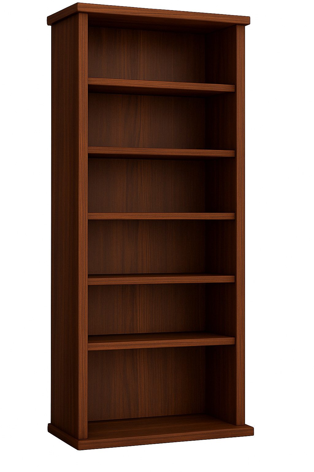 VCM Standregal Vostan B. 31 x T. 18 x H. 92 cm, Medienregal für CDs und DVDs, für Wohnzimmer und Mediaraum, 6 Fächer – Bild 2 von 4