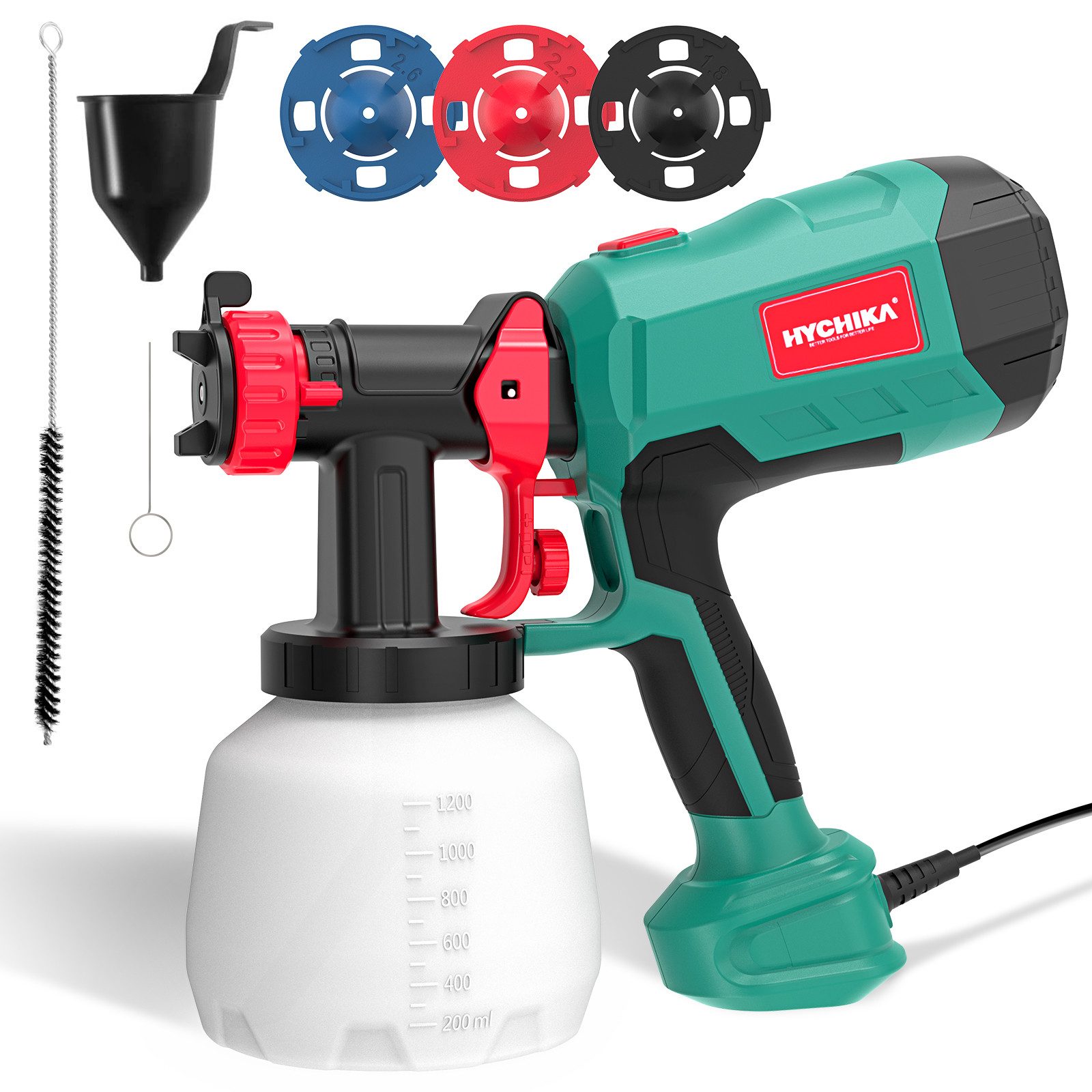 HYCHIKA Farbsprühpistole HYCHIKA 600 W Paint Spray System
