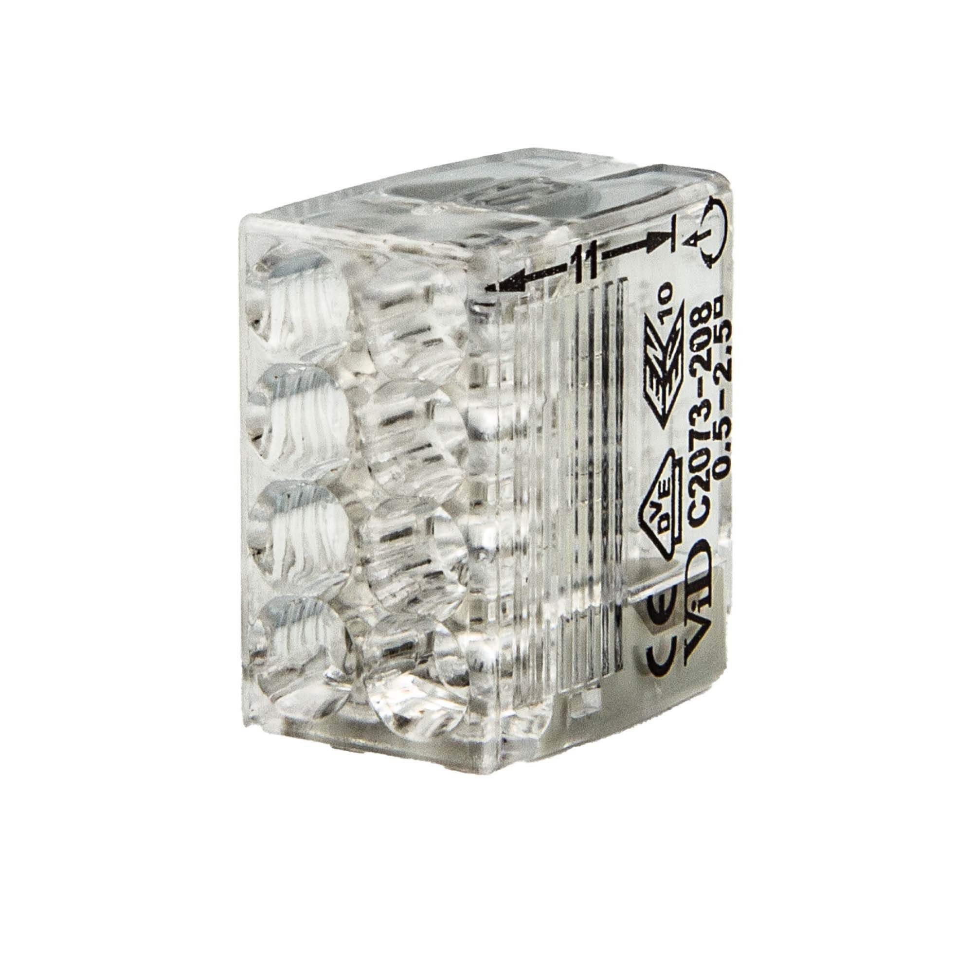 ELTROPA Klemmen Steckklemme Typ ESK - Leiter-Klemme für Massivleiter 0,5 bis 2,5 mm²