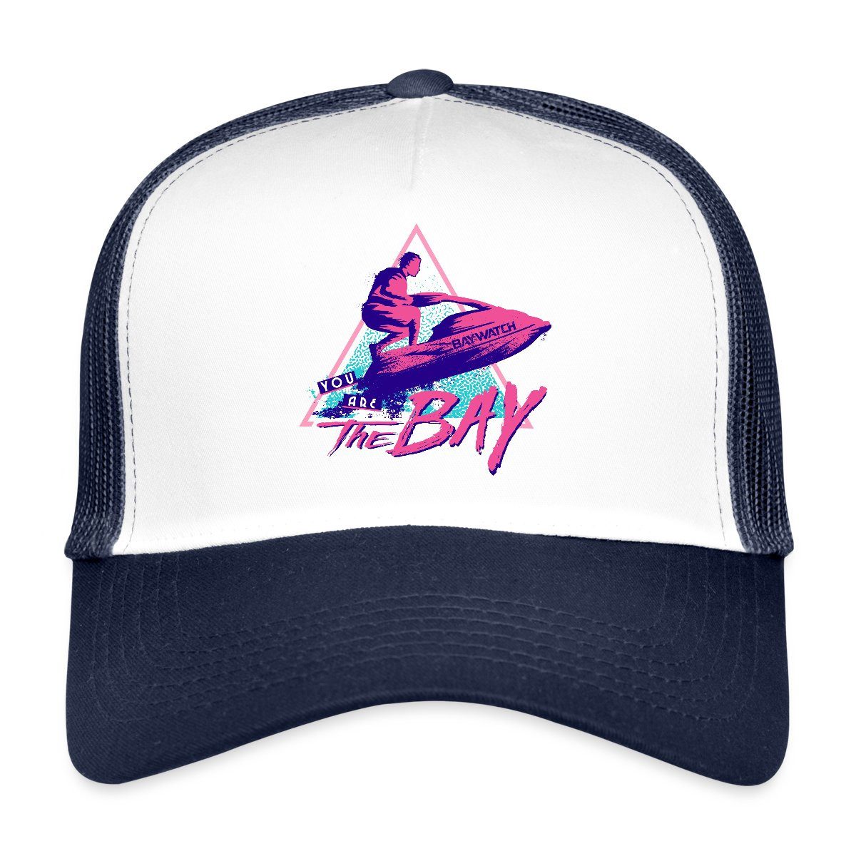 Spreadshirt Trucker Cap Baywatch Jetski You Are The Bay Trucker Cap (1-St)