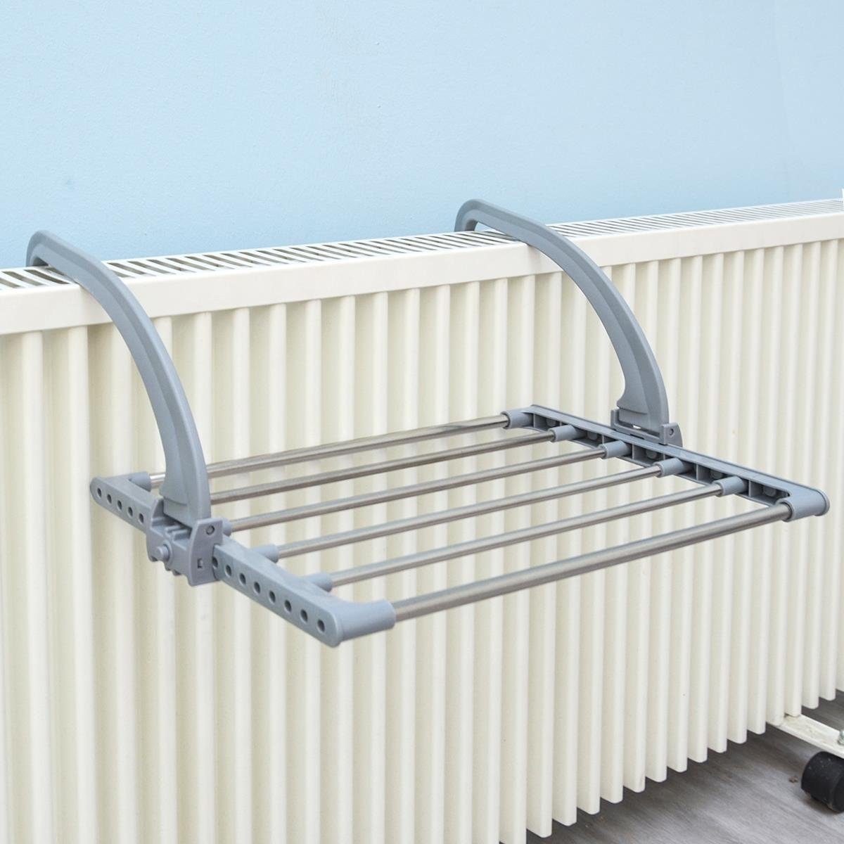 eyepower Heizkörper-Wäschetrockner 32 x 47 cm Klappbarer Wäscheständer für günstig online kaufen