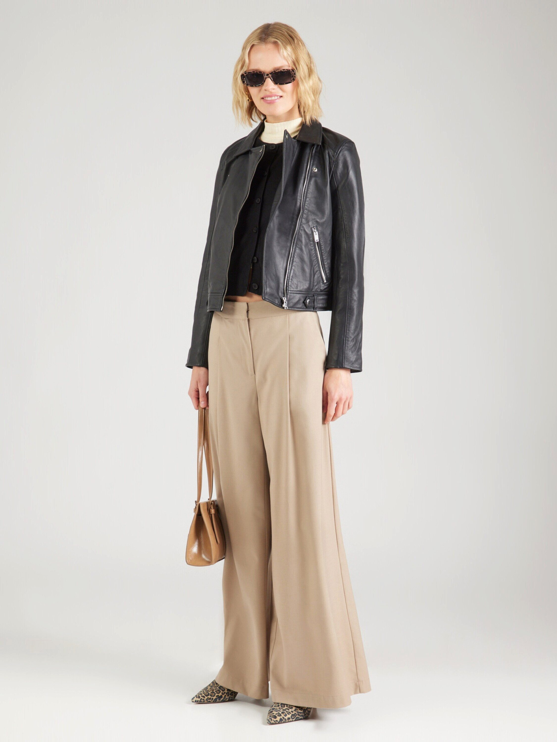 Selected Lederjacke Katie (1-St)