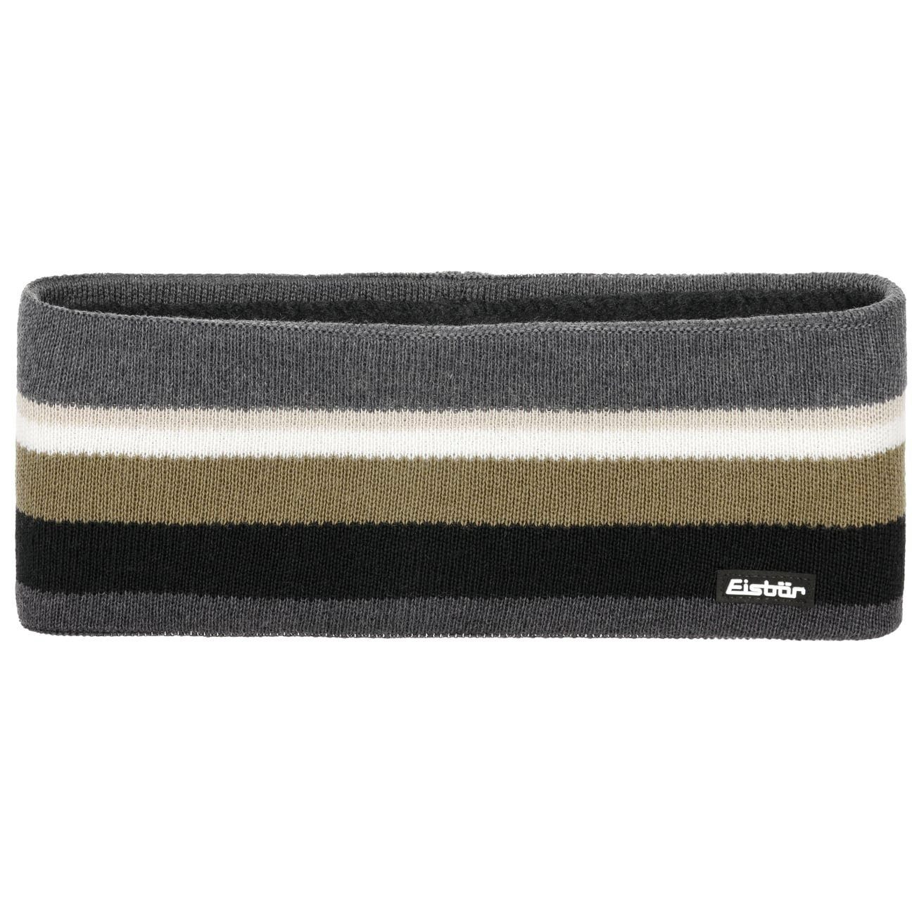 Eisbär Stirnband (1-St) Headband mit Futter, Made in the EU