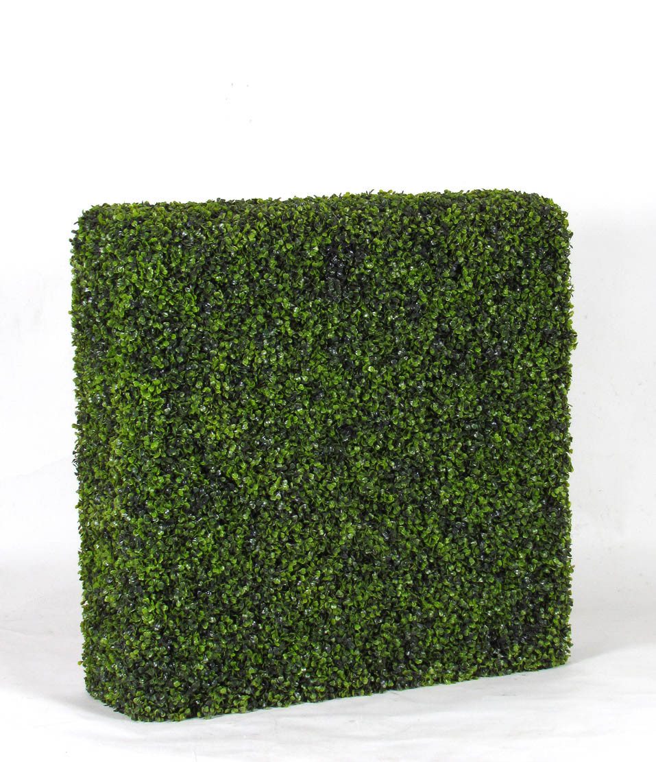 Kunsthecke Künstliche Buchsbaum Hecke Heinz, crossdoor, 100x34x100cm Buchsbaum, artplants