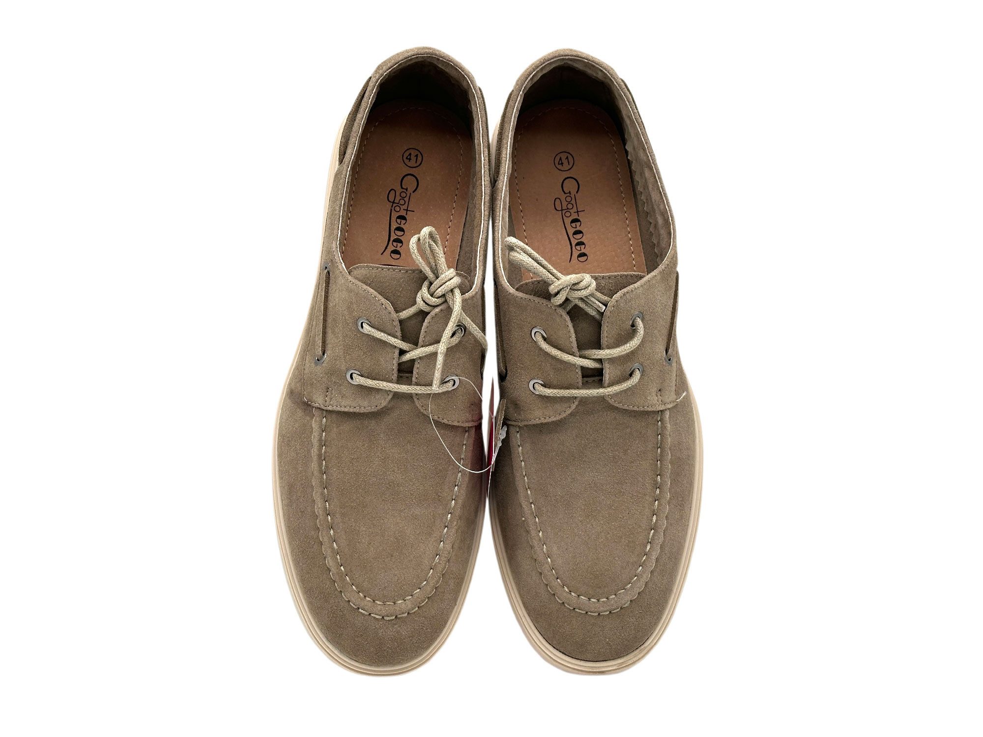 Nowaland Damen Echtleder Schnürschuhe – Bequeme Freizeit Halbschuhe Schnürschuh Weiches Veloursleder, leichte Sohle, bequem & vielseitig kombinierbar – Bild 4 von 5