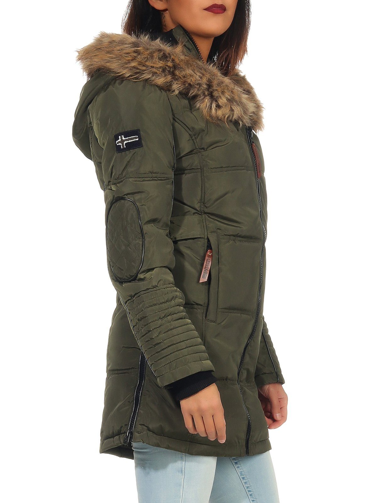 Geographical Norway Winterjacke Damen Outdoor Jacke G-Blustery by leyoley i günstig online kaufen