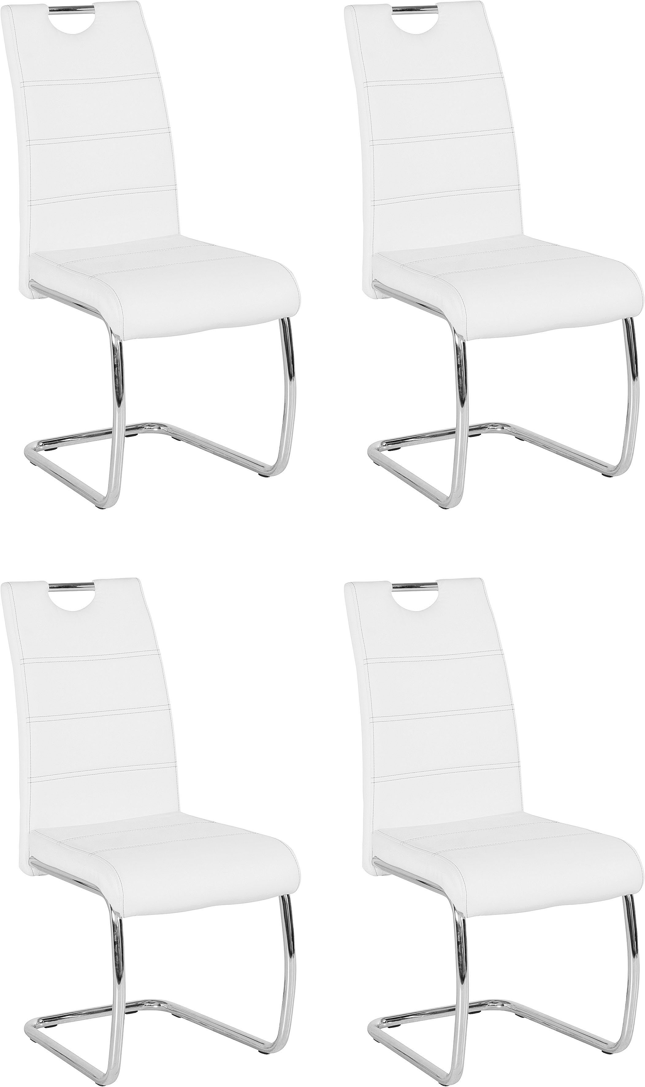 HELA Freischwinger Flora, Esszimmerstühle (Set, 4 günstig online kaufen