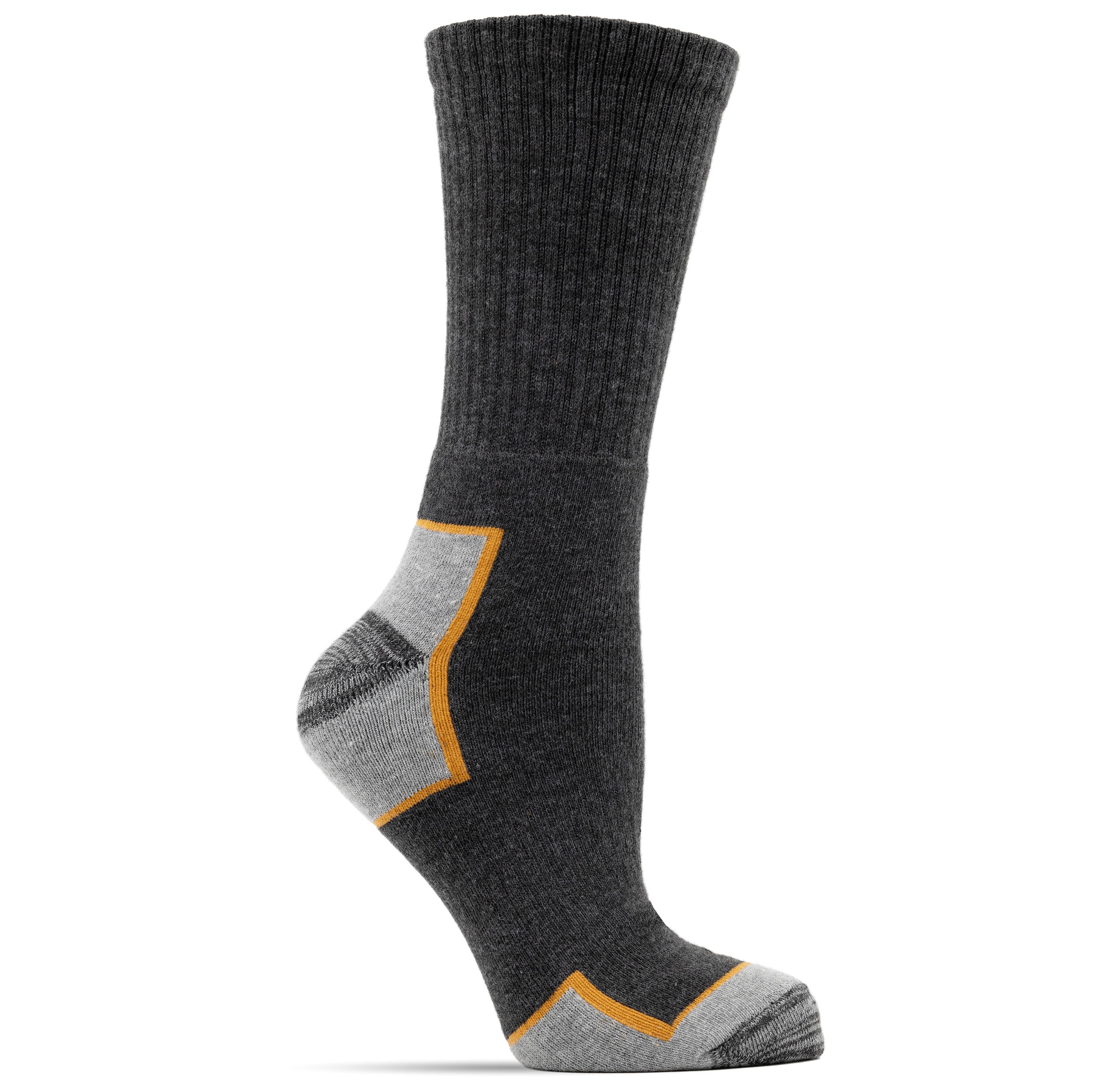 WORKSHIELD Arbeitssocken Herren – Robuste & gepolsterte Socken, atmungsaktiv, (10-Paar) verstärkte Ferse & Spitze, perfekter Sitz, für Arbeit & Alltag – Bild 4 von 5