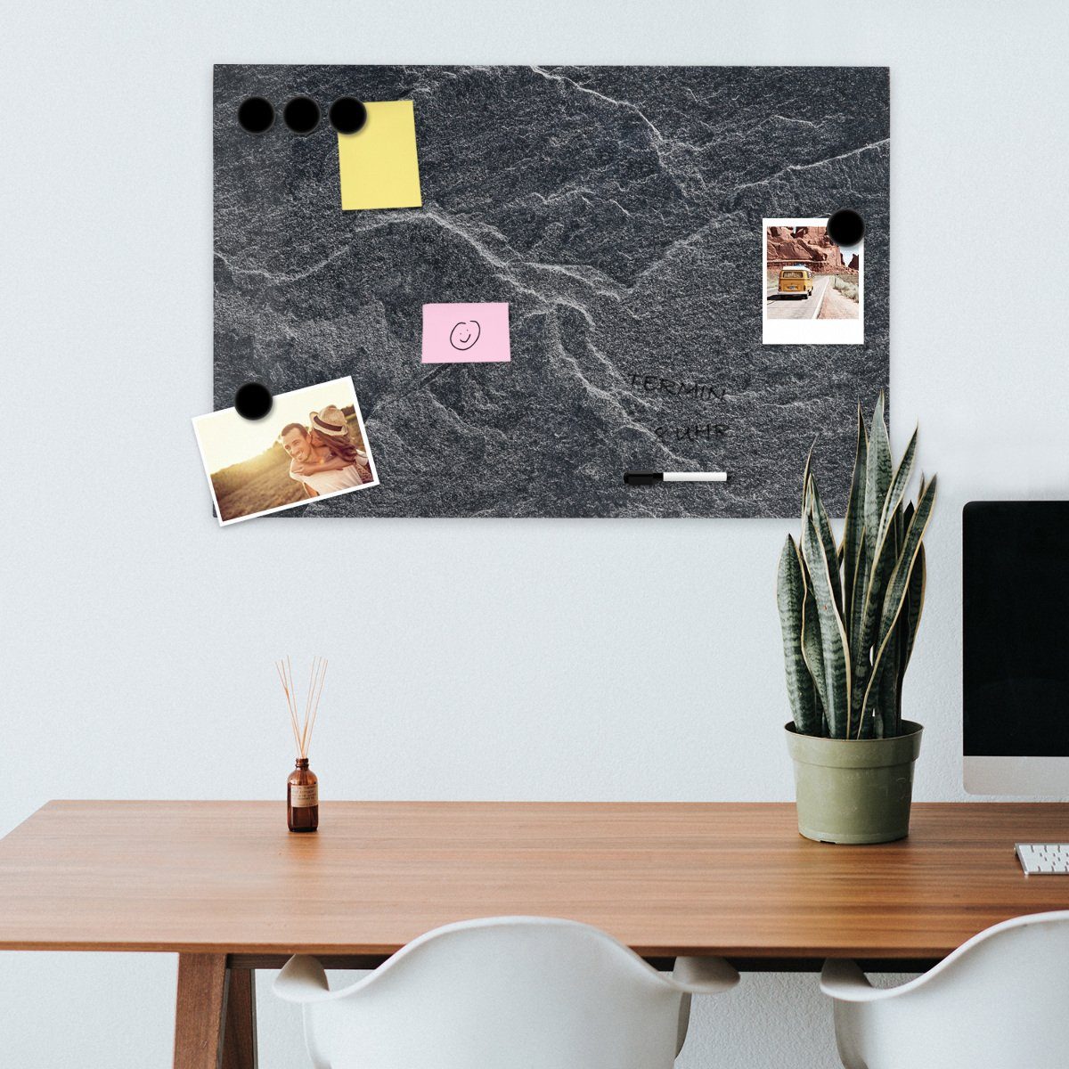 Navaris Tafel Magnetpinnwand Memoboard - 60x40 günstig online kaufen