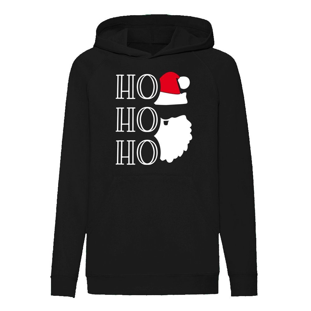Ggraphics Hoodie Ho Ho Ho Santa Clause Kinder Hoodie