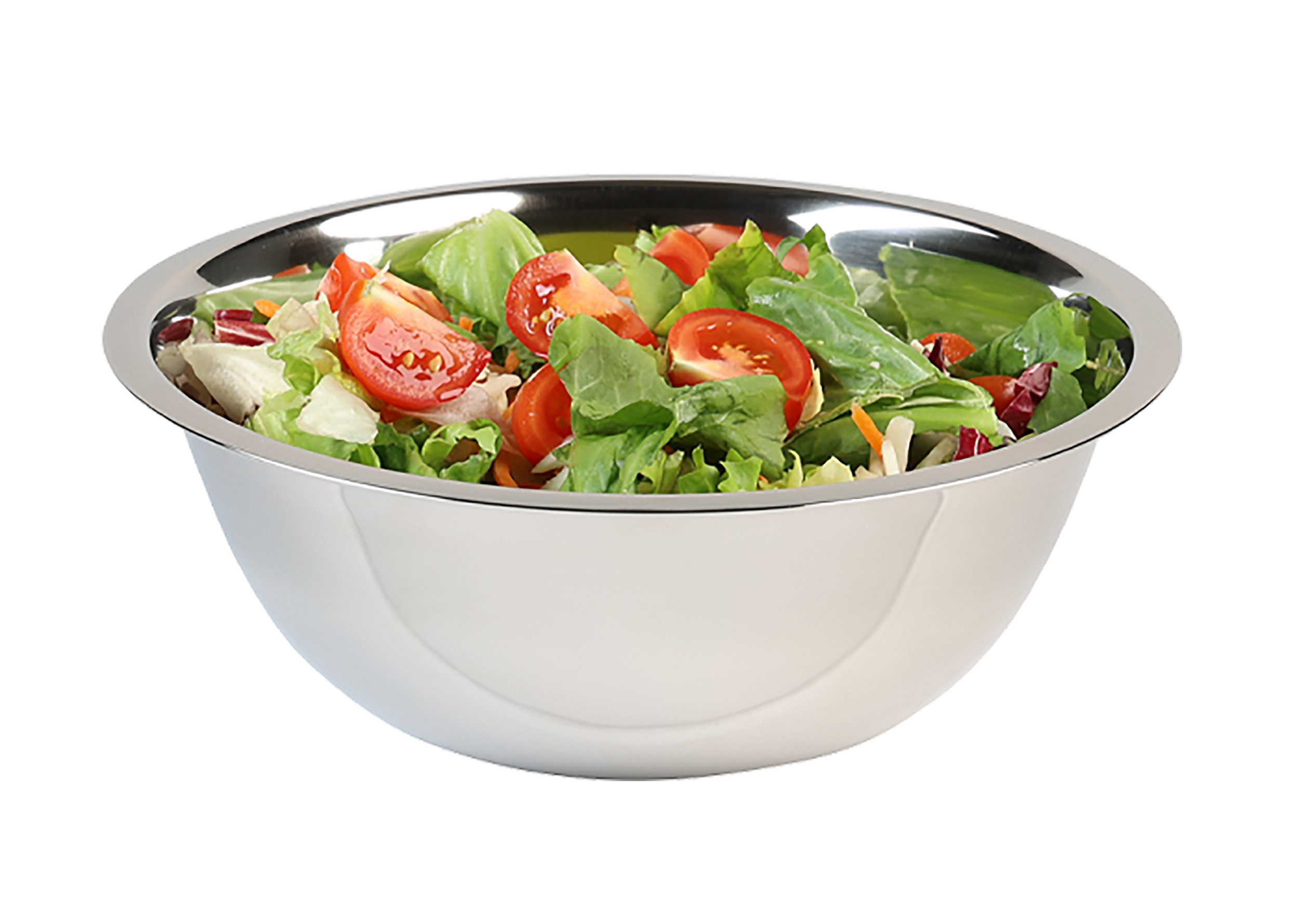 KESPER® Rührschüssel RÜHRSCHÜSSEL Edelstahl Ø28,5cm Salatschüssel Wasserschüssel (28,5cm), Edelstahlschüssel Schüssel Küchenschüssel – Bild 2 von 2