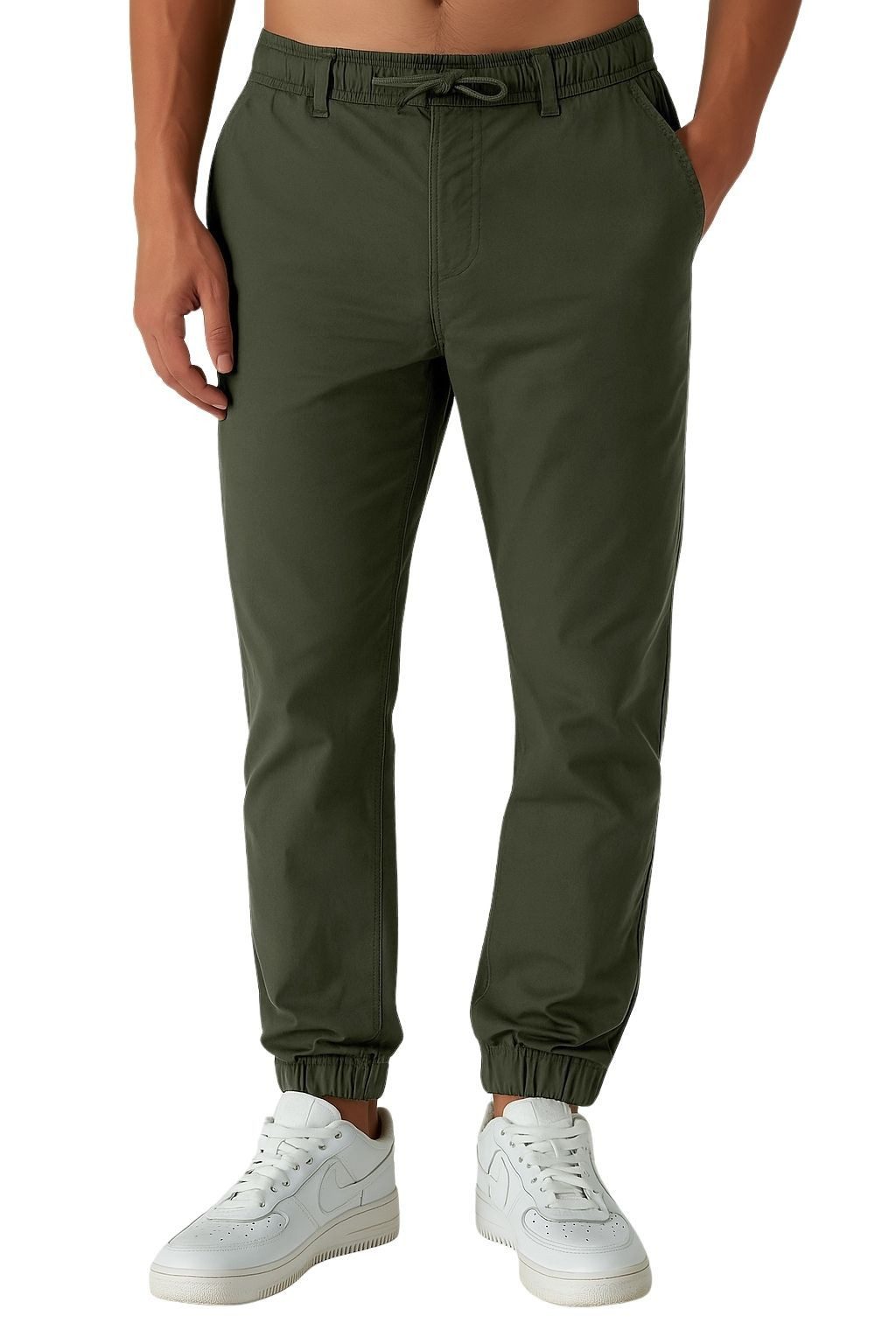 Smith & Solo Chinohose Herren, Chino Hosen Jogginghose mit Kordelzug, Jogge günstig online kaufen