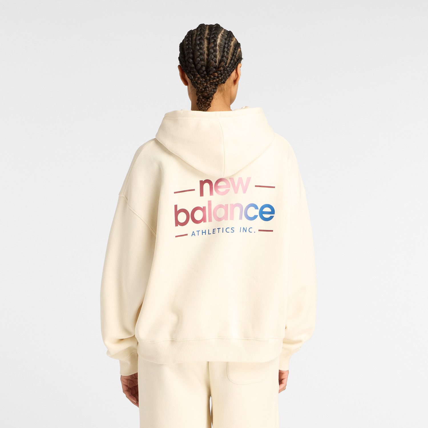 New Balance Kapuzensweatshirt Reimagined Fleece Oversized günstig online kaufen