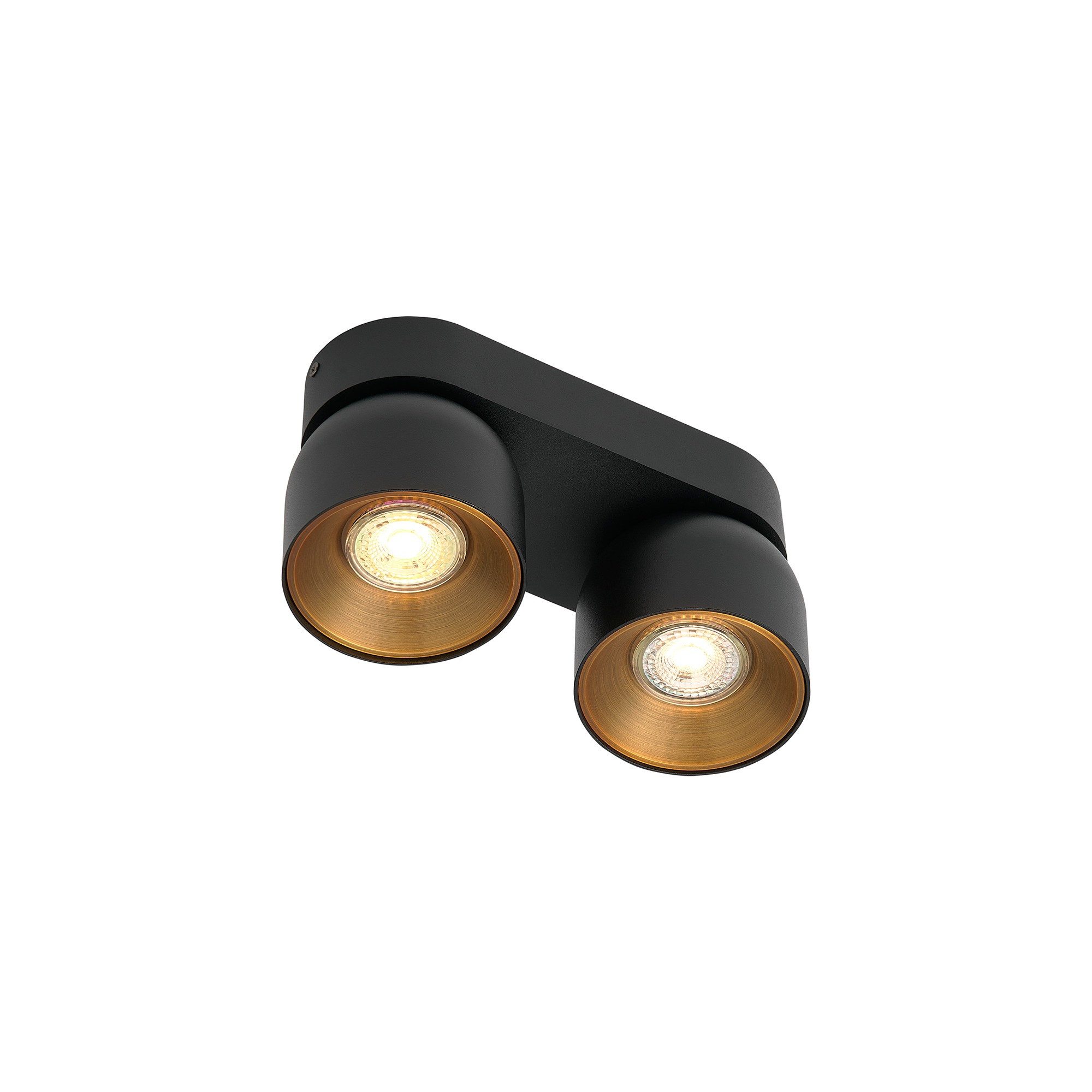 Nordlux Deckenleuchte Pitcher 2-Spot Spotlight, ohne Leuchtmittel