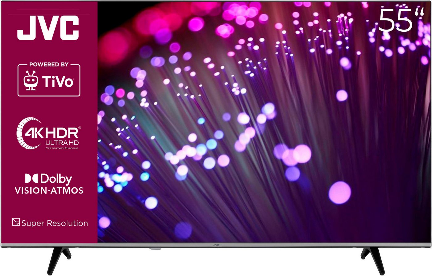 JVC LT-55VU7555 DLED-Fernseher (139 cm/55 Zoll, 4K Ultra HD, Smart-TV) schwarz ! RABATT: 31.95% JVC LT-55VU7555 DLED-Fernseher (139 cm/55 Zoll, 4K Ultra HD, Smart-TV) schwarz ! RABATT: 31.95%