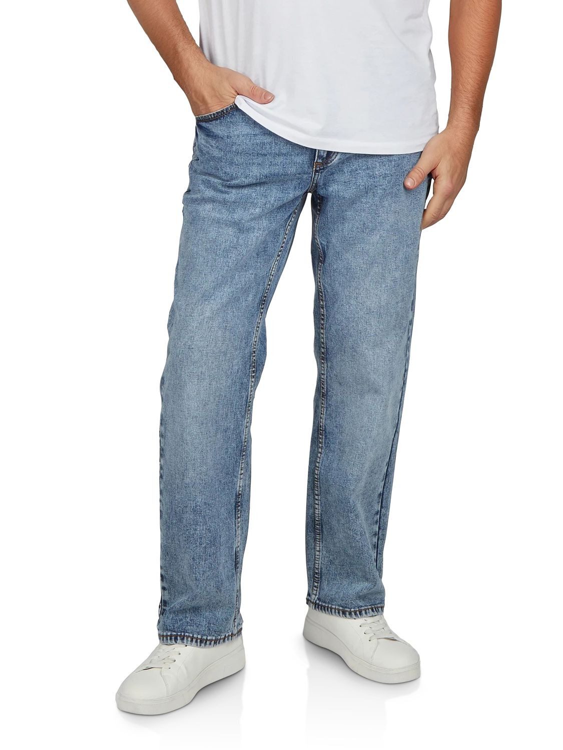 MUSTANG Straight-Jeans Herren Jeanshose Big Sur Regular Fit Denim Hose mit günstig online kaufen