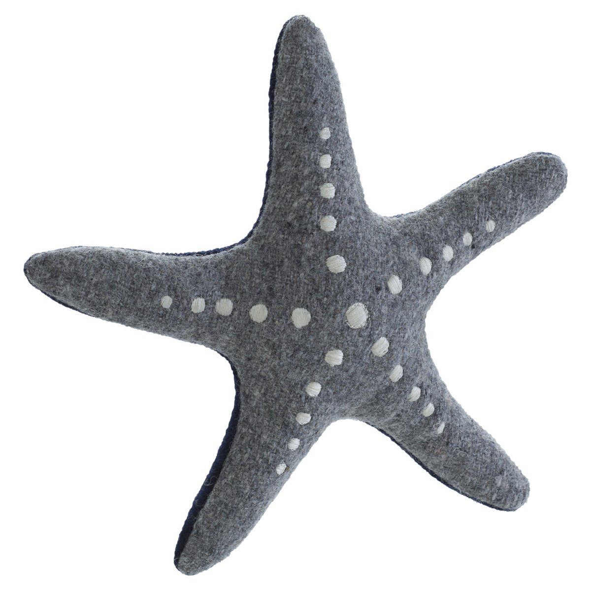 Hunter Товари для тварин Tierkuscheltier Hundespielzeug Plüsch Skagen Seestern grau/blau