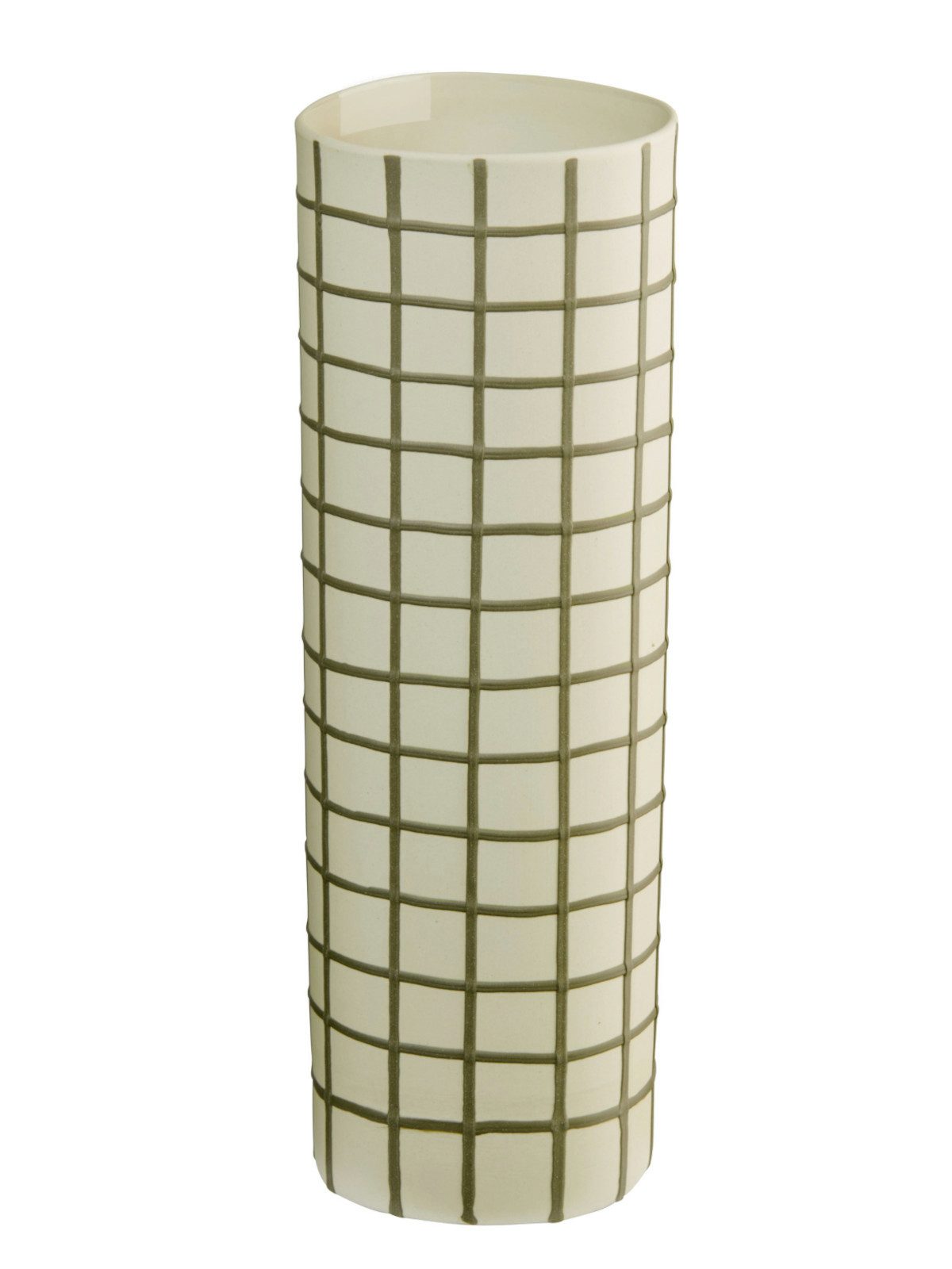 ASA SELECTION Dekovase lines and square Vase olive squares 25cm (Vasen)