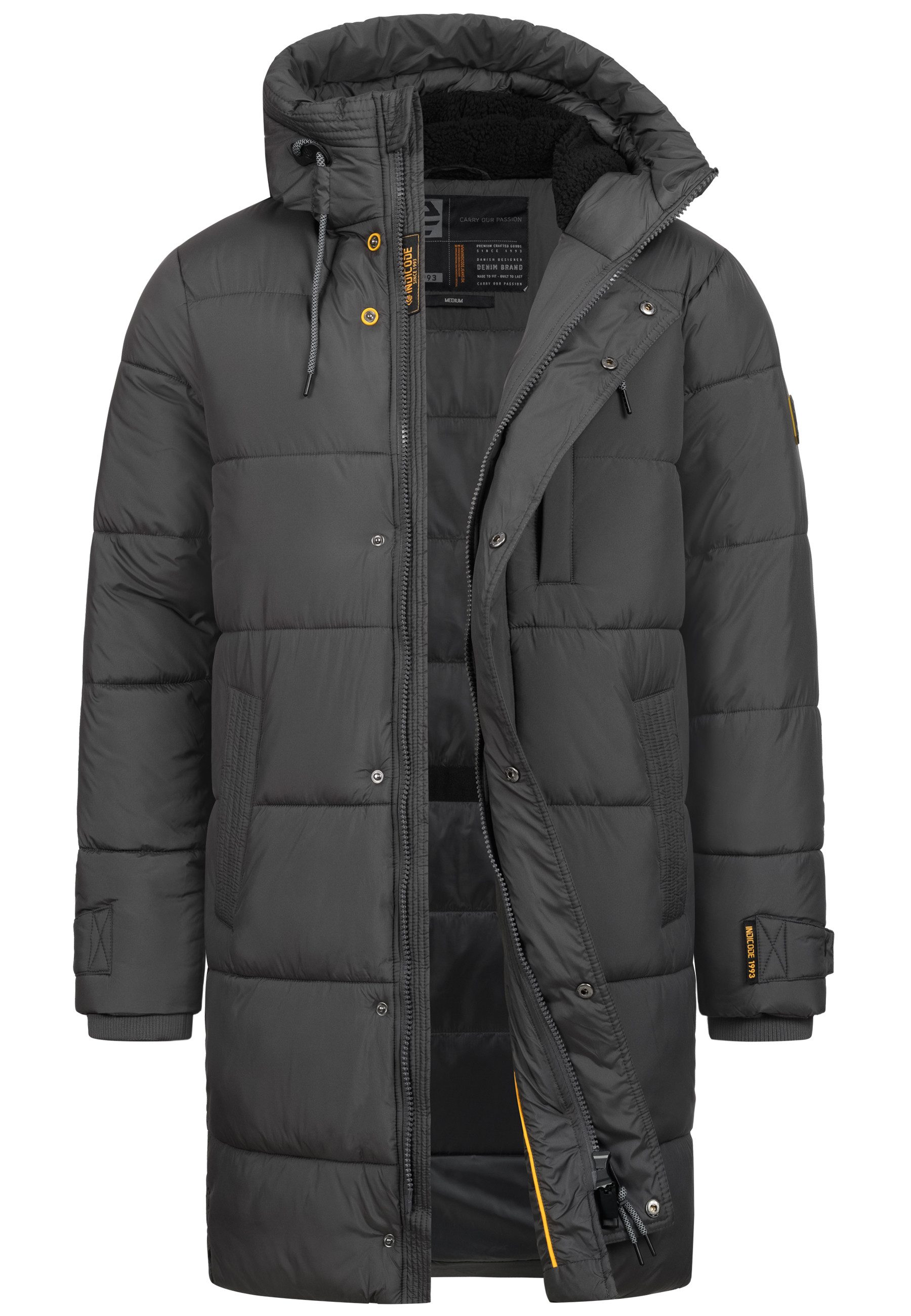 Indicode Wintermantel Herren INStuds Jacke Winter Herrenjacke Herren Parka günstig online kaufen