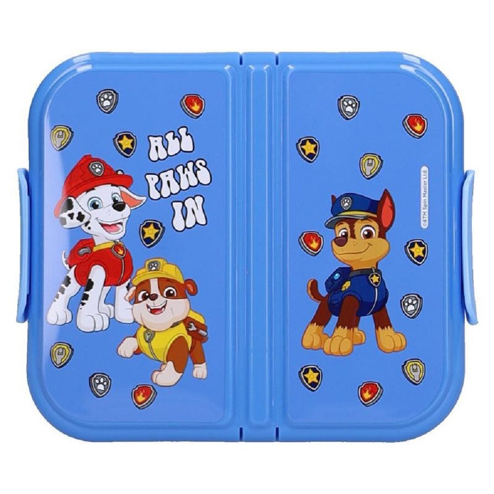 Vadobag Lunchbox Brotdose unterteilt Paw Patrol, Polypropeen, (1-tlg), Eat Yum Repeat