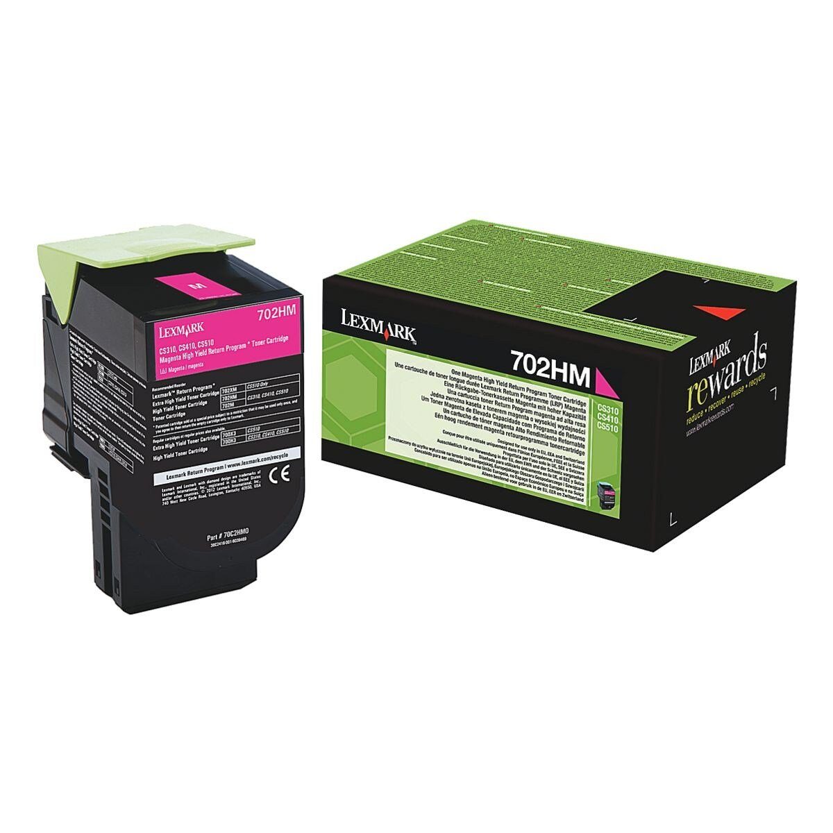 70C2HM0 Lexmark Tonerpatrone magenta