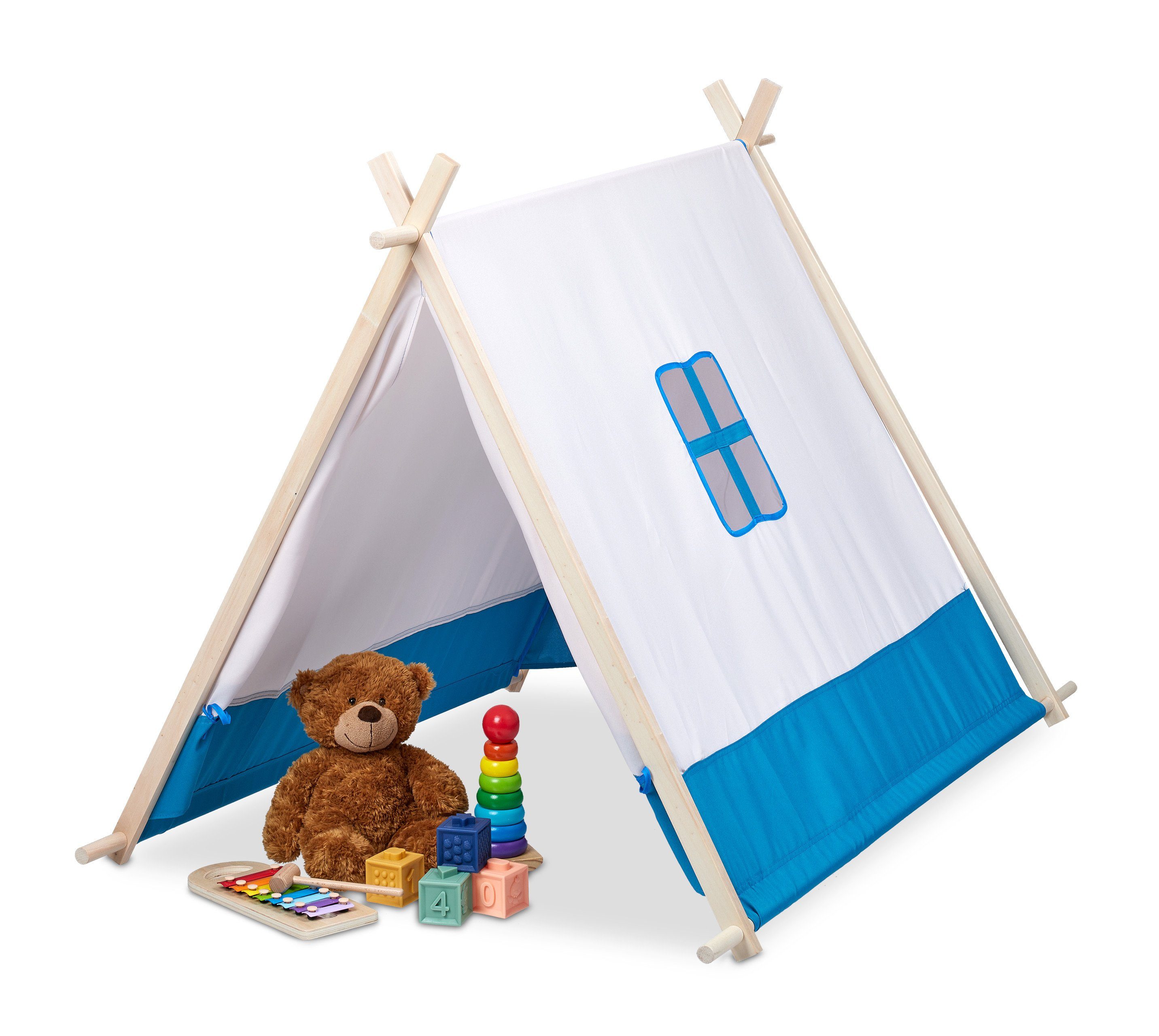 relaxdays Spielzelt Flaches Spielzelt für Kinder günstig online kaufen