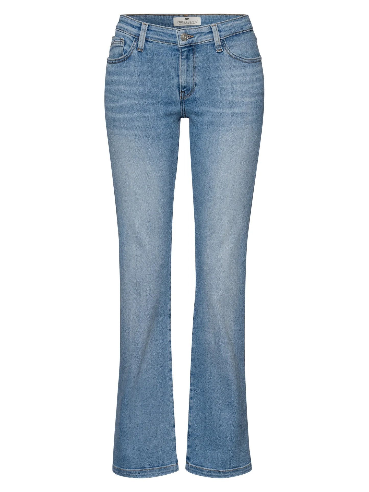 CROSS JEANS® Stretch-Jeans CROSS JEANS LAUREN light mid blue H485-032