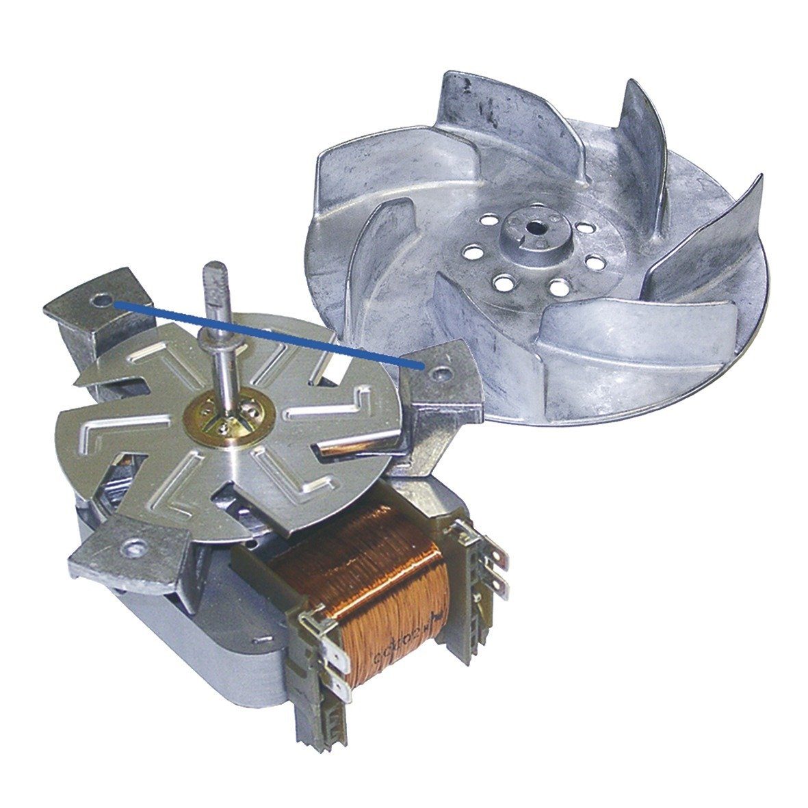 Heizlüfter wie EUROPART 10025348 Heißluftherd Ventilator