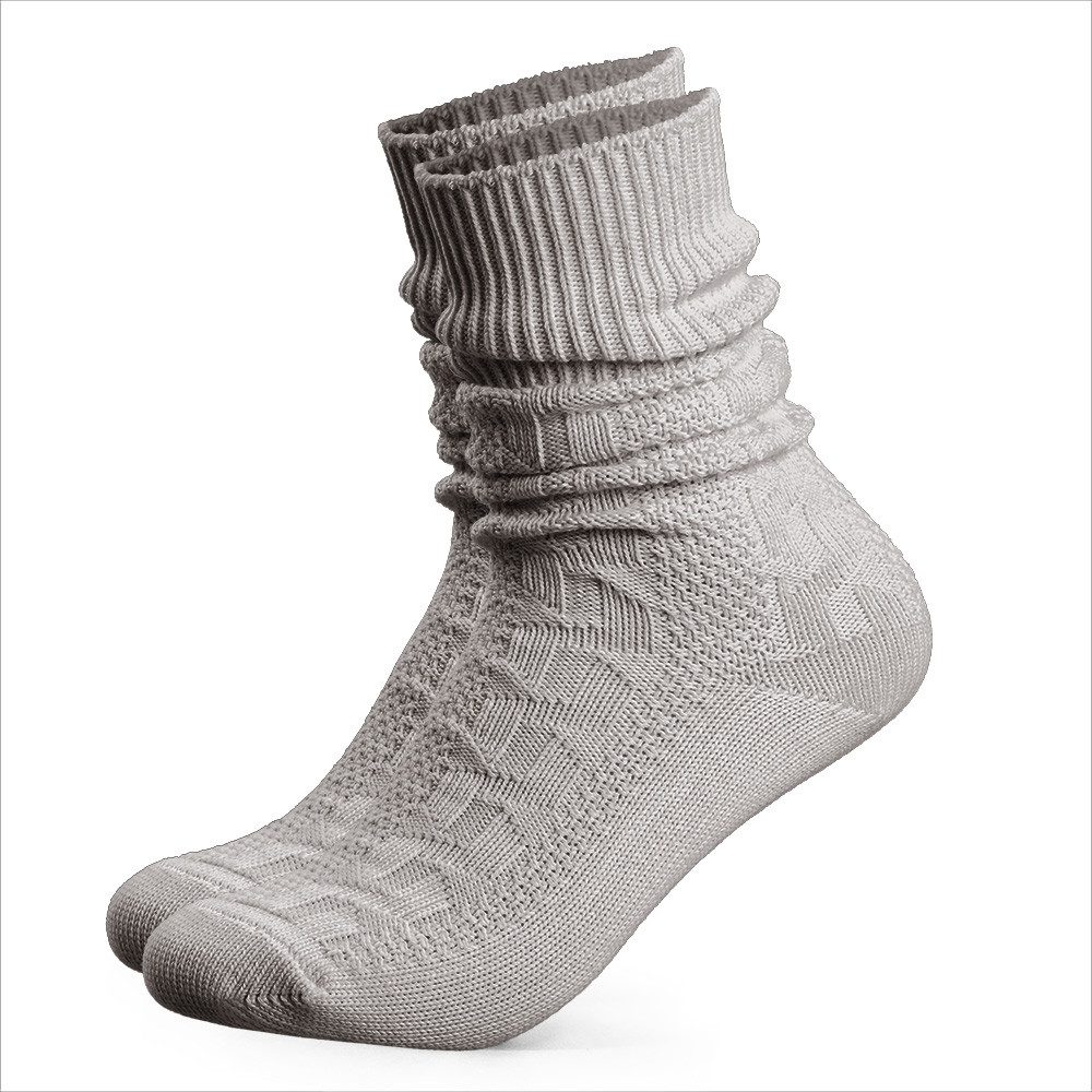 HerzSticht Trachtensocken Herren Kurze Trachtensocken 1er Pack (Modell: Enzian) (1-Paar)