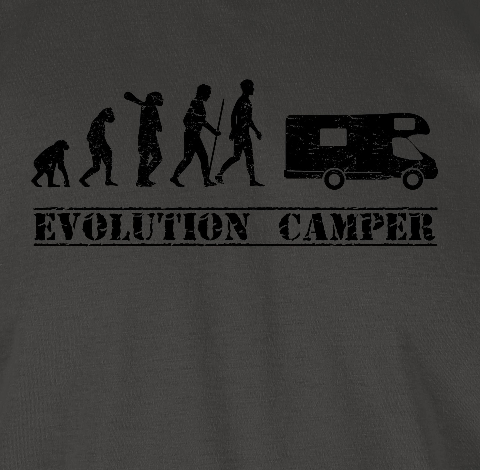 Dunkelgrau Evolution Outfit 01 Evolution Camper T-Shirt Shirtracer