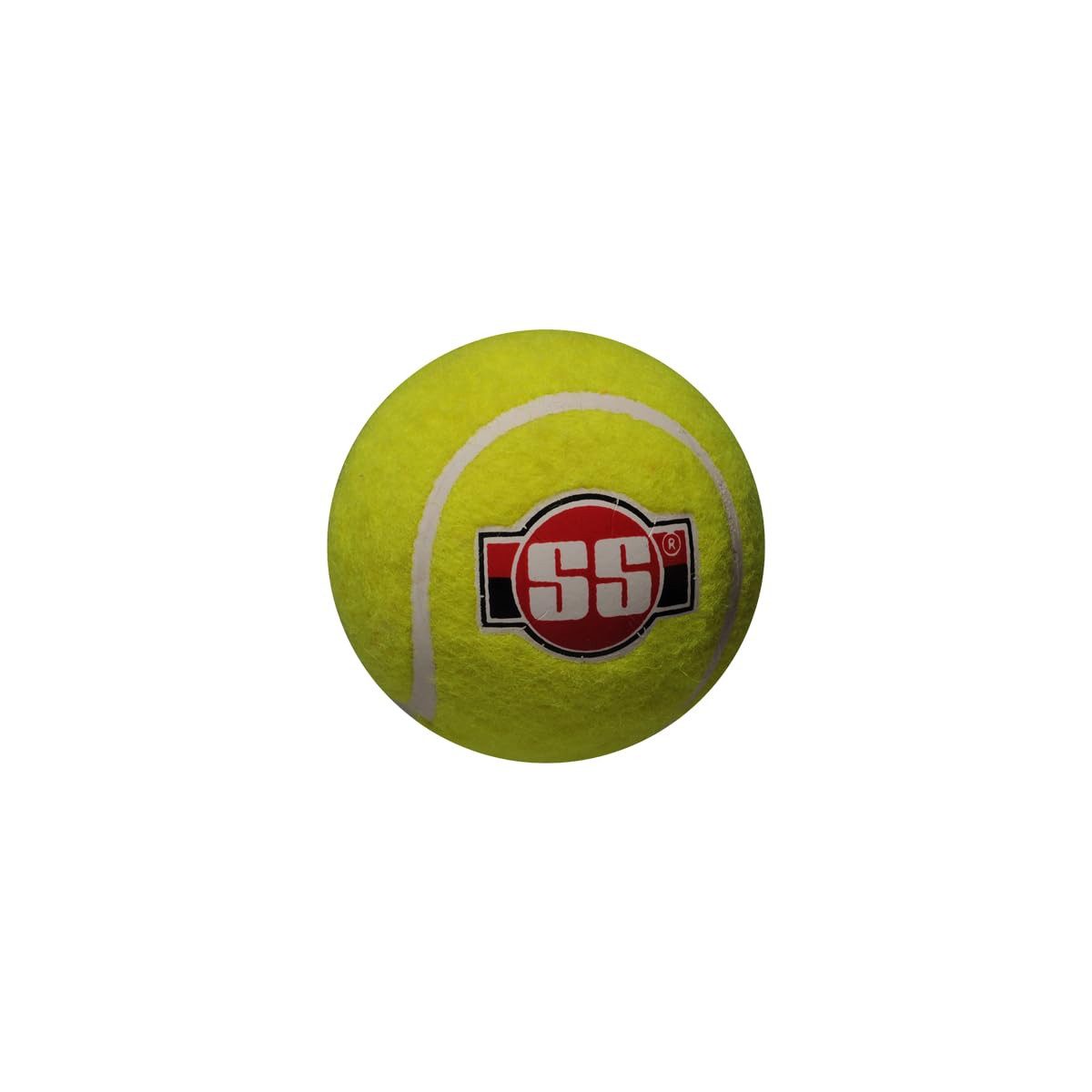 SS Tennisball Soft Pro Gummi Tennisball Schwer (Paketinhalt: 4 Kugel, Geeignet für Cricket und Tennis Trainingsspiel), Hochleistungs-Tennisball