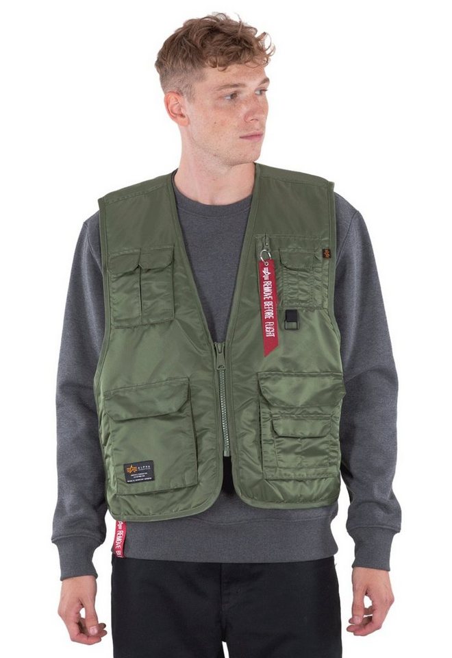 Alpha Industries Funktionsweste Alpha Industries Herren Weste Utility Vest | Funktionswesten