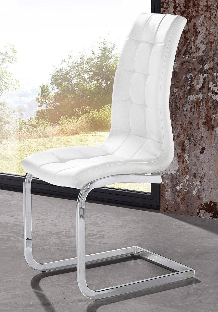 INOSIGN Freischwinger Lola (Set, 2 St), 2 oder 4 Stück, Bezug in Kunstleder günstig online kaufen