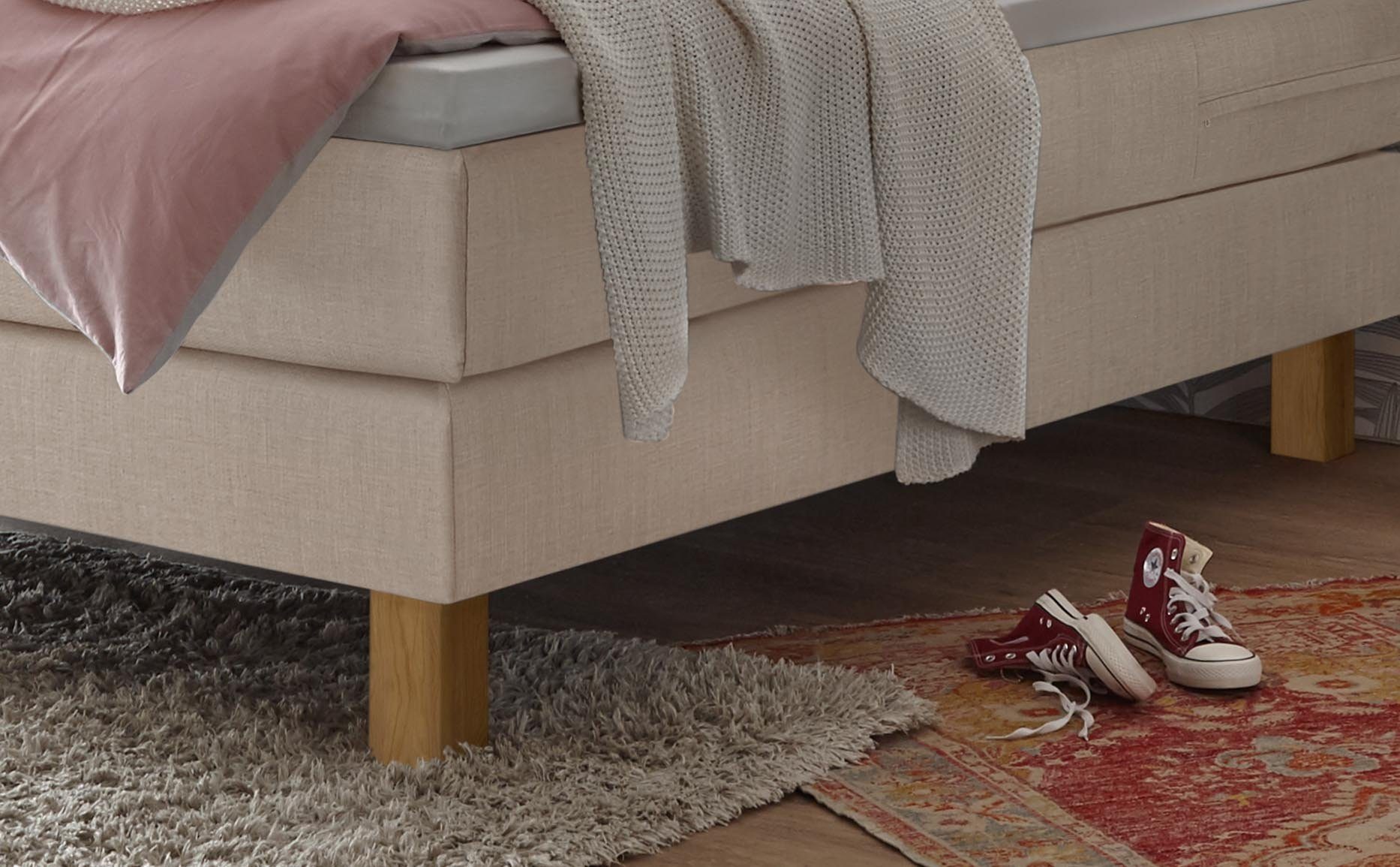 HASENA Boxspringbett Isoba, ohne Kopfteil, frei günstig online kaufen