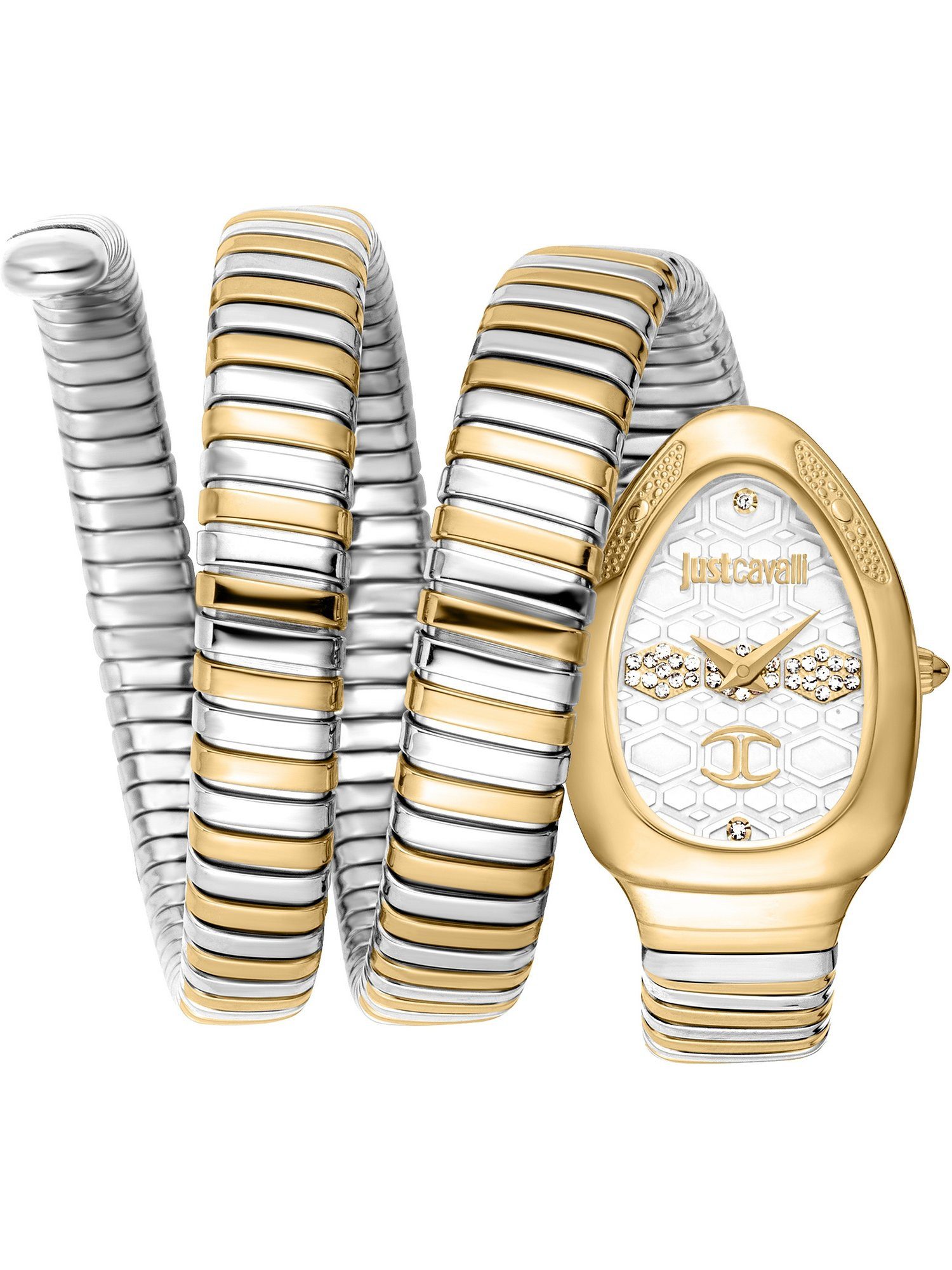 Just Cavalli Chronograph Just Cavalli Damen-Uhren Analog Quarz, Klassikuhr