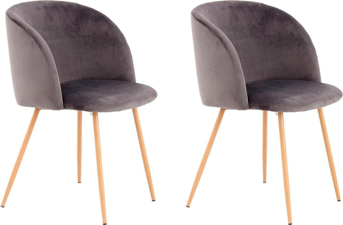 Kayoom Polsterstuhl Stuhl Celina 110 2er-Set günstig online kaufen