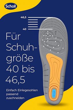 Scholl Einlegesohlen Work für Arbeitsschuhe Männer, Für Arbeitsschuhe - Für Stark beanspruchte Füße