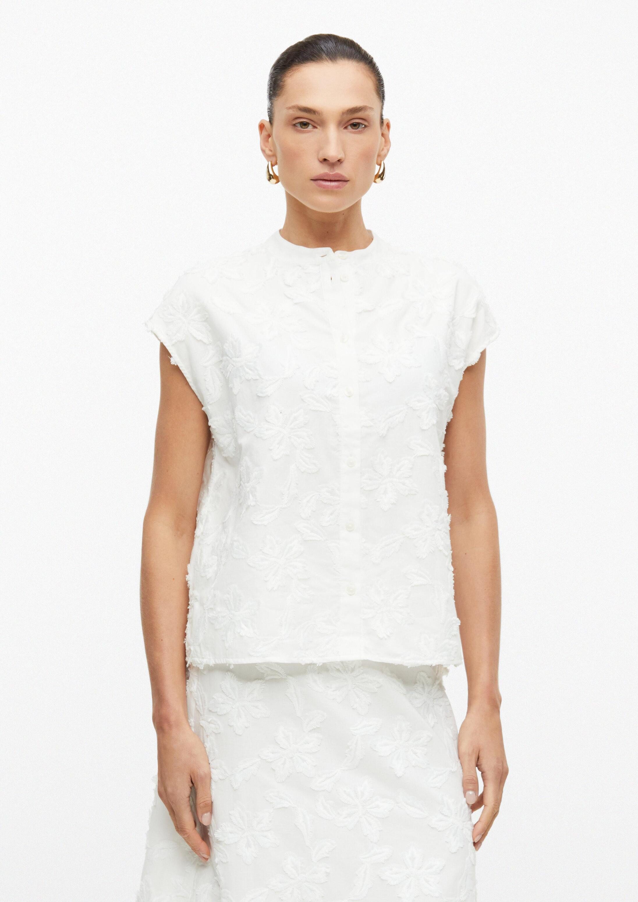 s.Oliver Kurzarmbluse Bluse Bluse