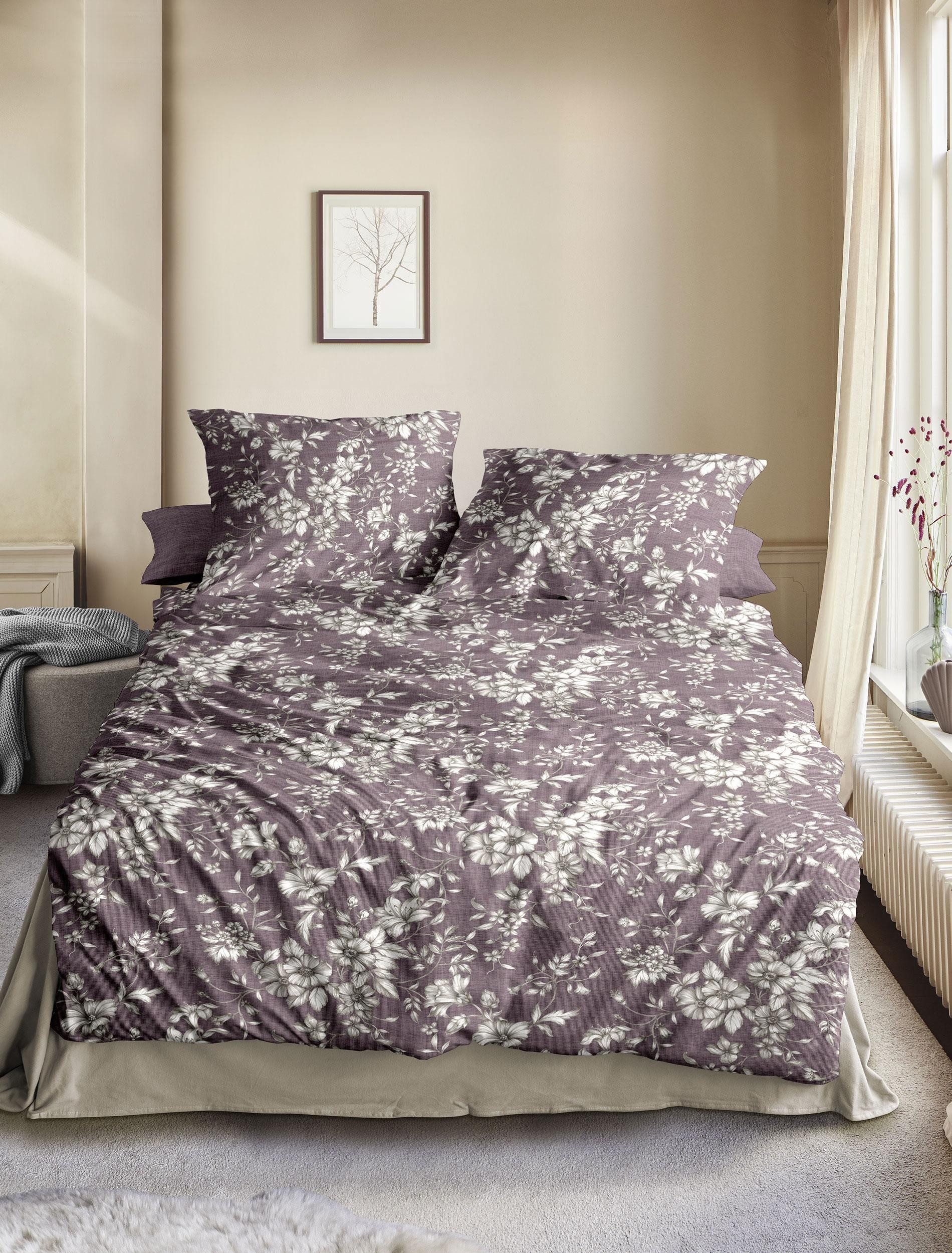 Irisette Bettwäsche Zobel-HK 8558, Biber, 2 günstig online kaufen