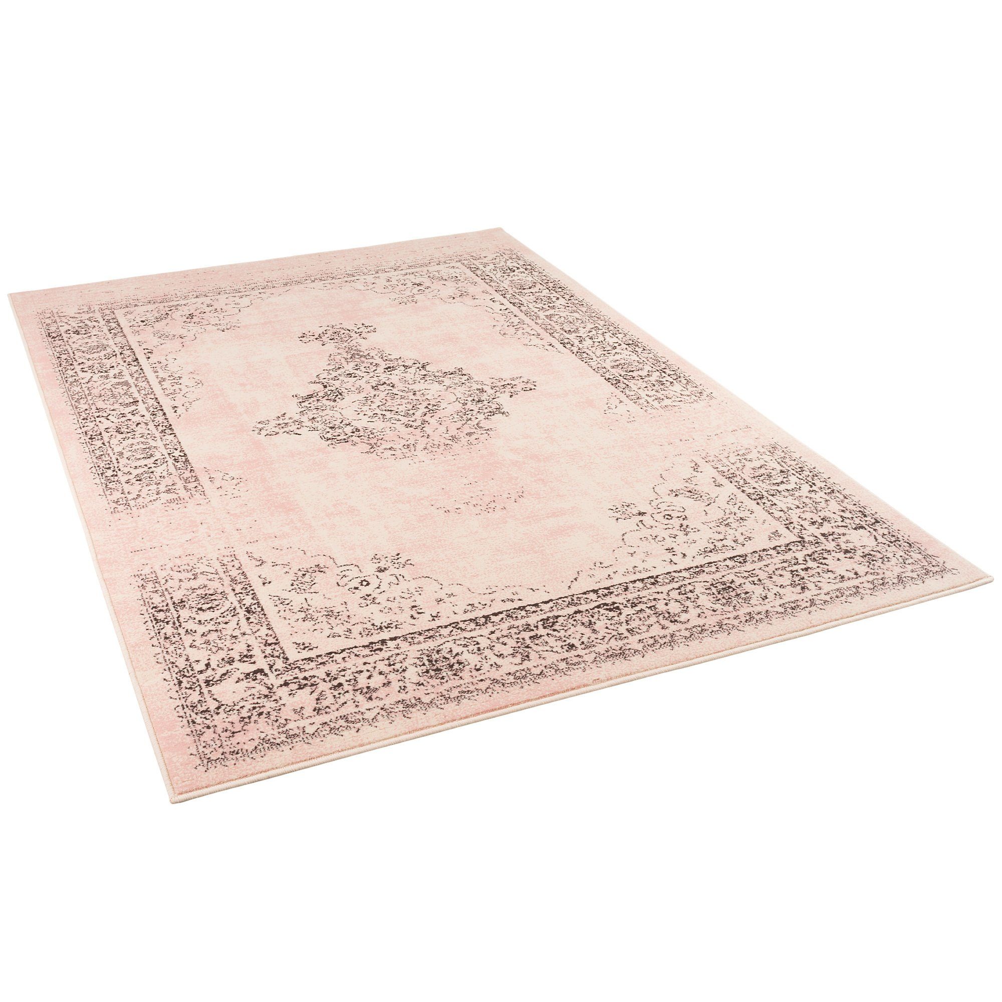 Pergamon Designteppich Designer Teppich Passion Vintage Bordüre, Rechteckig, Höhe: 9 mm