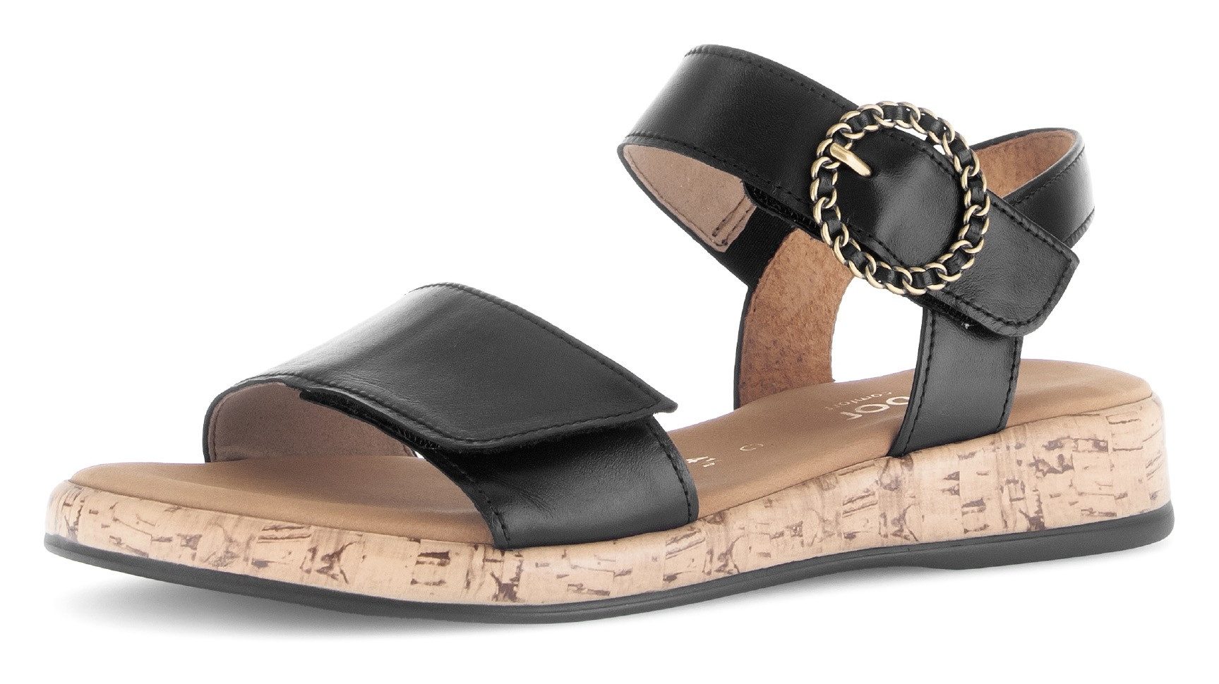 Gabor RHODOS Keilsandalette, Riemchensandale, Komfortschuh, Sommerschuh mit günstig online kaufen