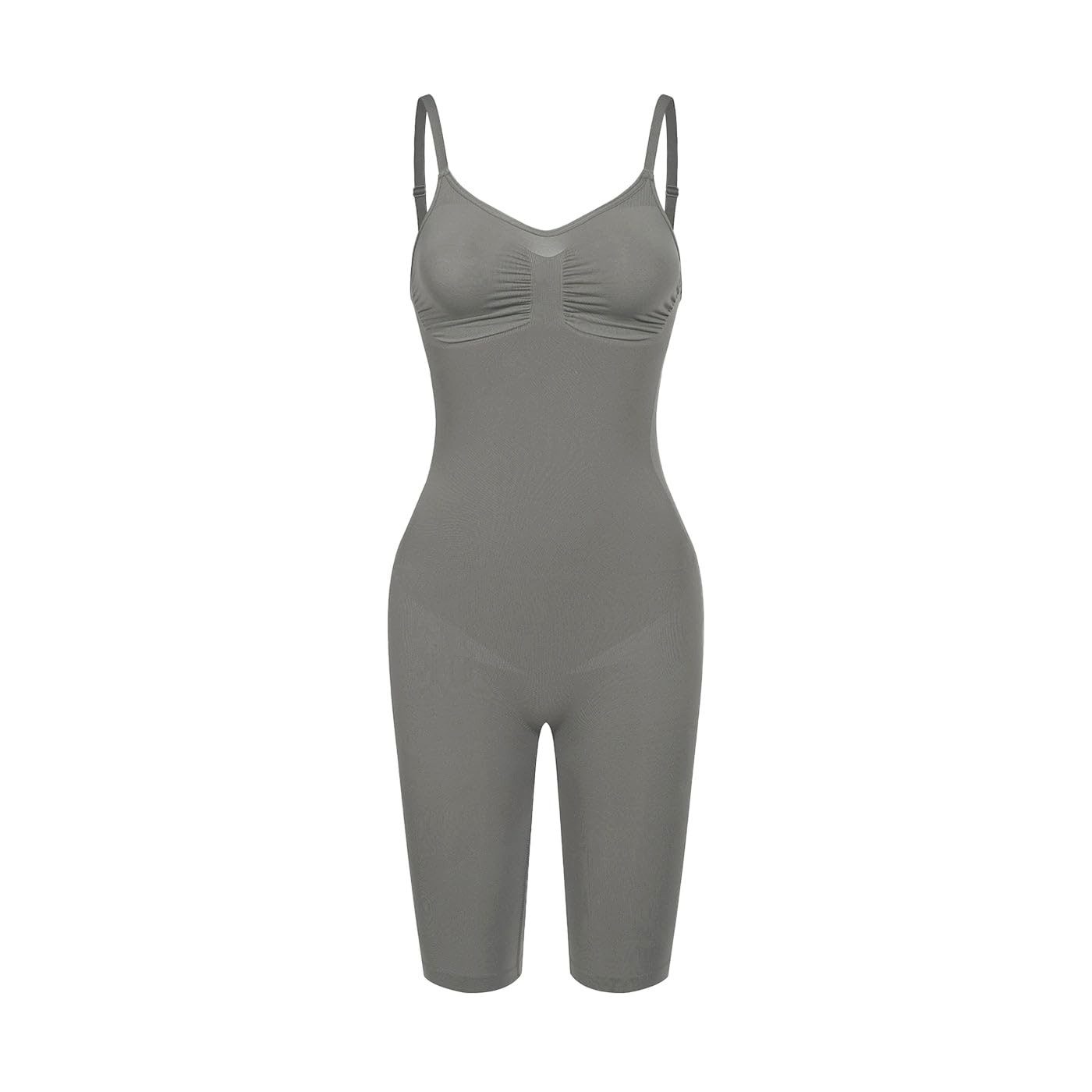 cfab Miederbody Bodysuit Sculpting Shapewear mit Shorts-Graphit-XS (1-tlg) günstig online kaufen