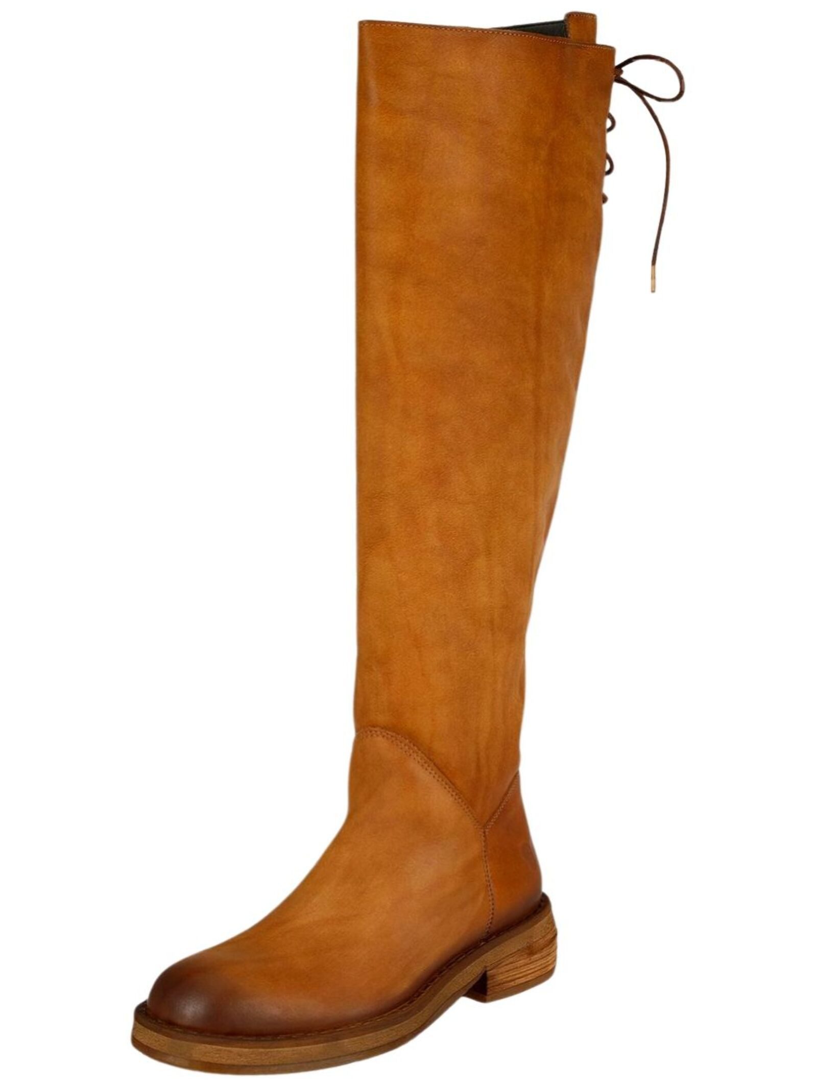 Felmini Stiefel Leder Overkneestiefel günstig online kaufen