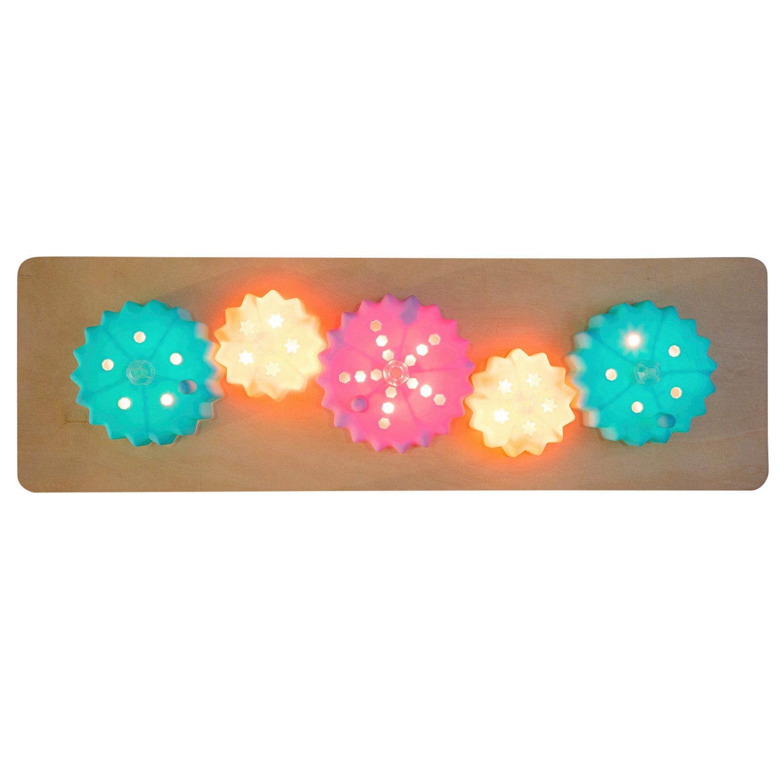 tts Lernspielzeug Leuchtende Zahnräder - Motorik-Spielzeug Kindergarten