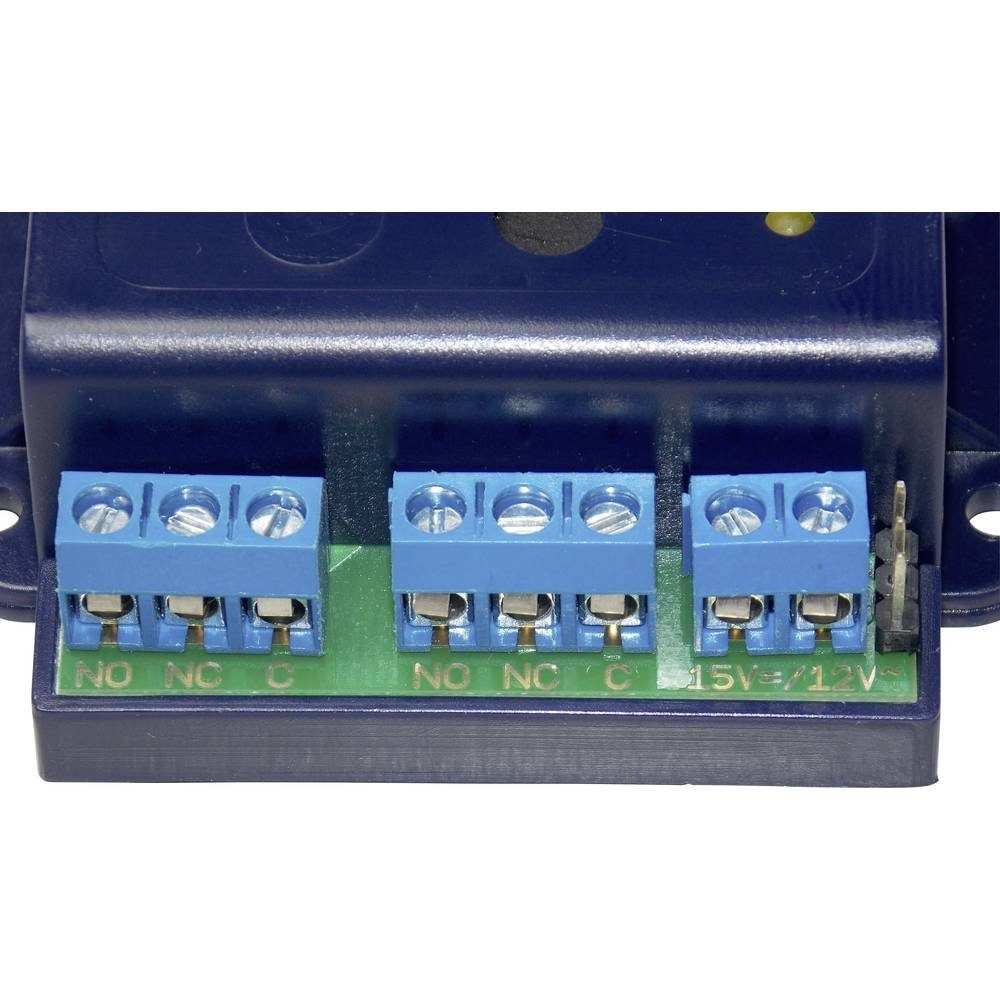 TowiTek Funk-Empfangsmodul 2-Kanal Funkschaltsystem + Handsender TWT2005, inkl. Handsender