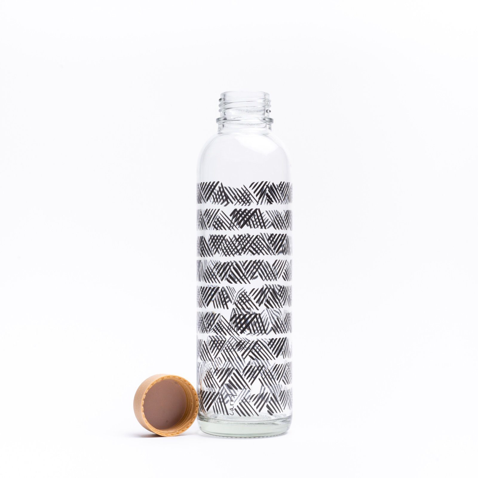 yogabox Trinkflasche CARRY 0.7 l OFF TRACK GLAS, Regional produziert