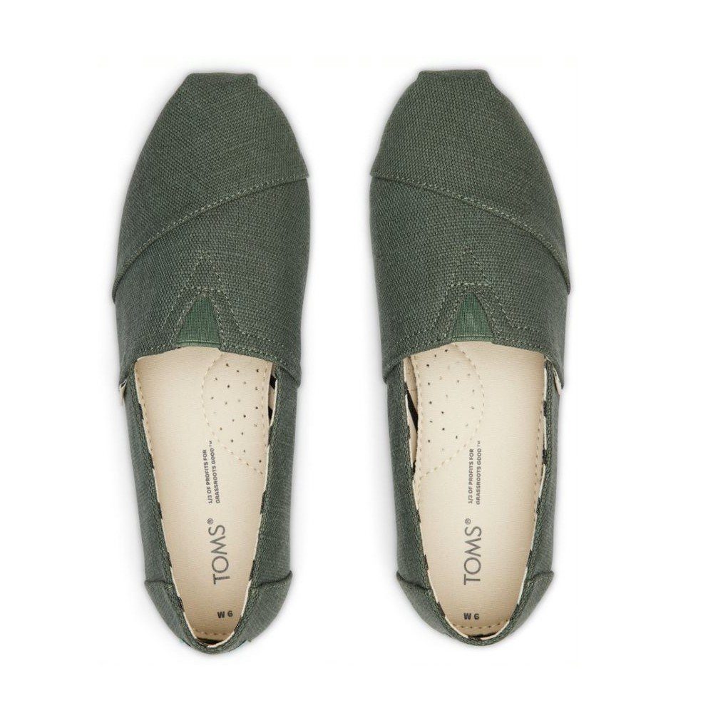 Bonsai Sandale Green Heritage, vegane TOMS Schuhe