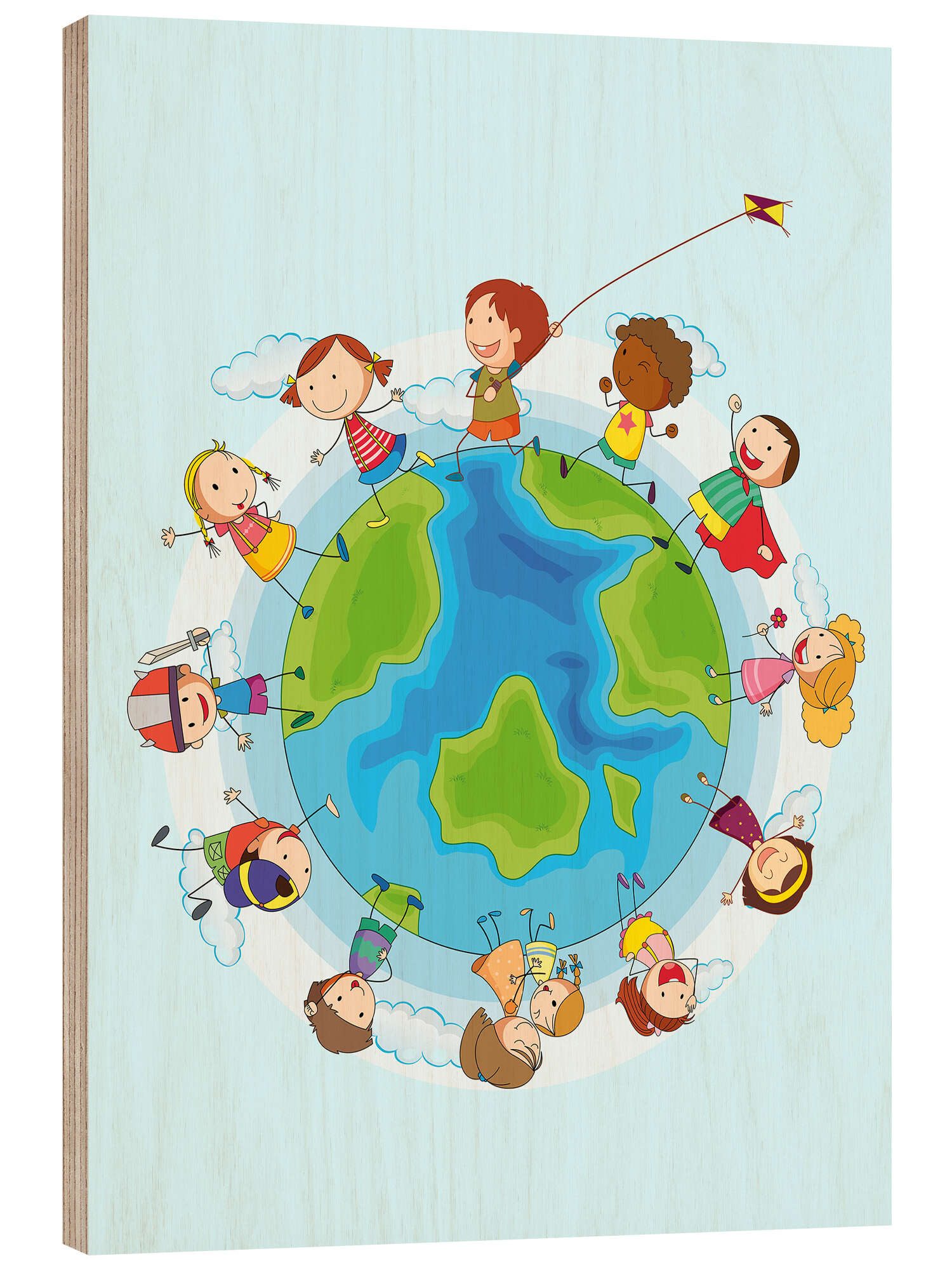 Posterlounge Wandbild Kinder der Welt, Kidz Collection, erhältlich als Poster, Leinwandbild, Wandsticker oder Acrylglasbild